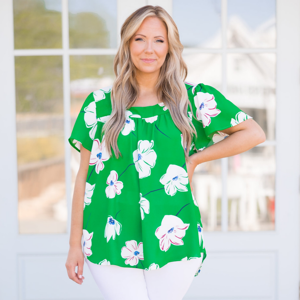 So Sensible Top, Kelly Green