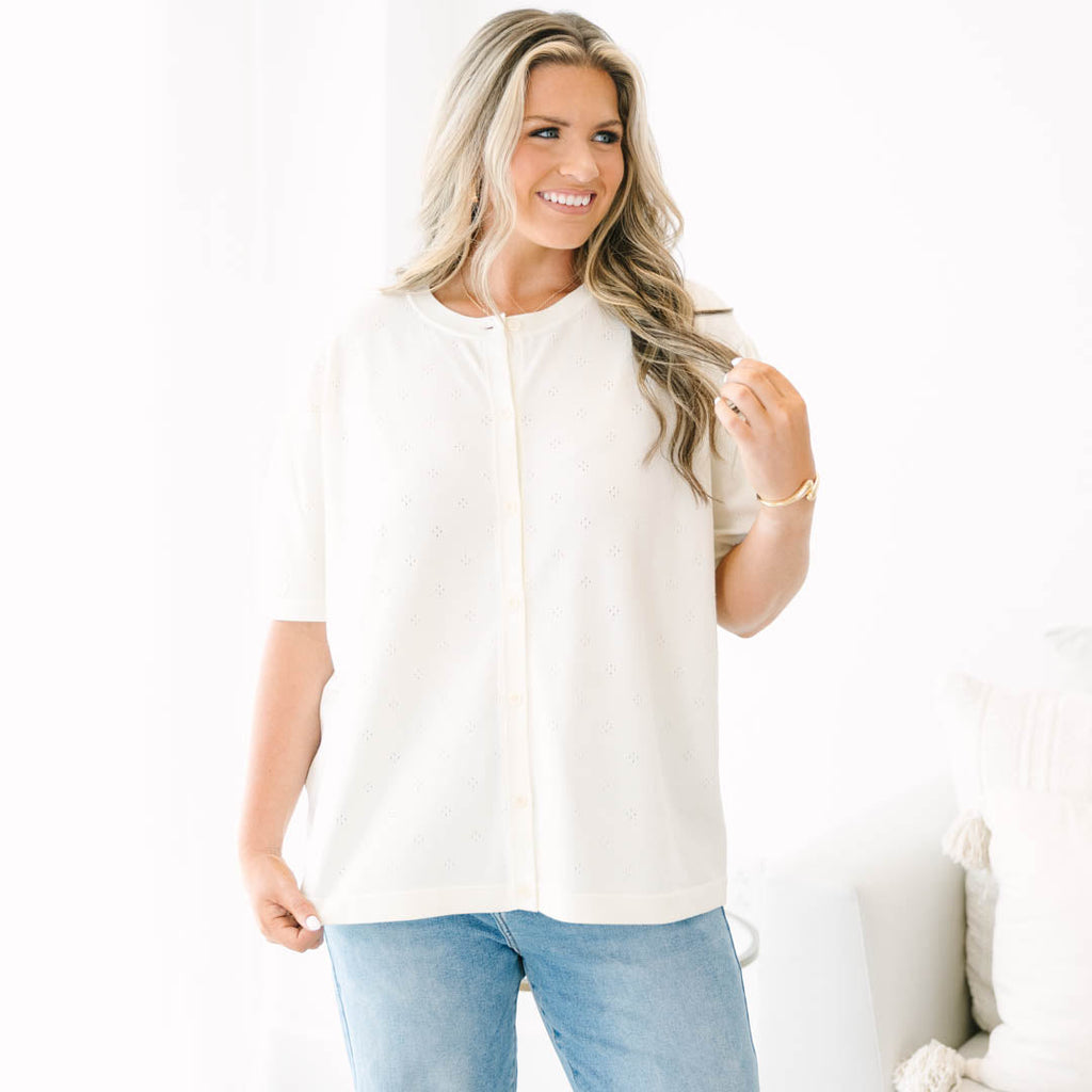 So True Cardigan, Ivory