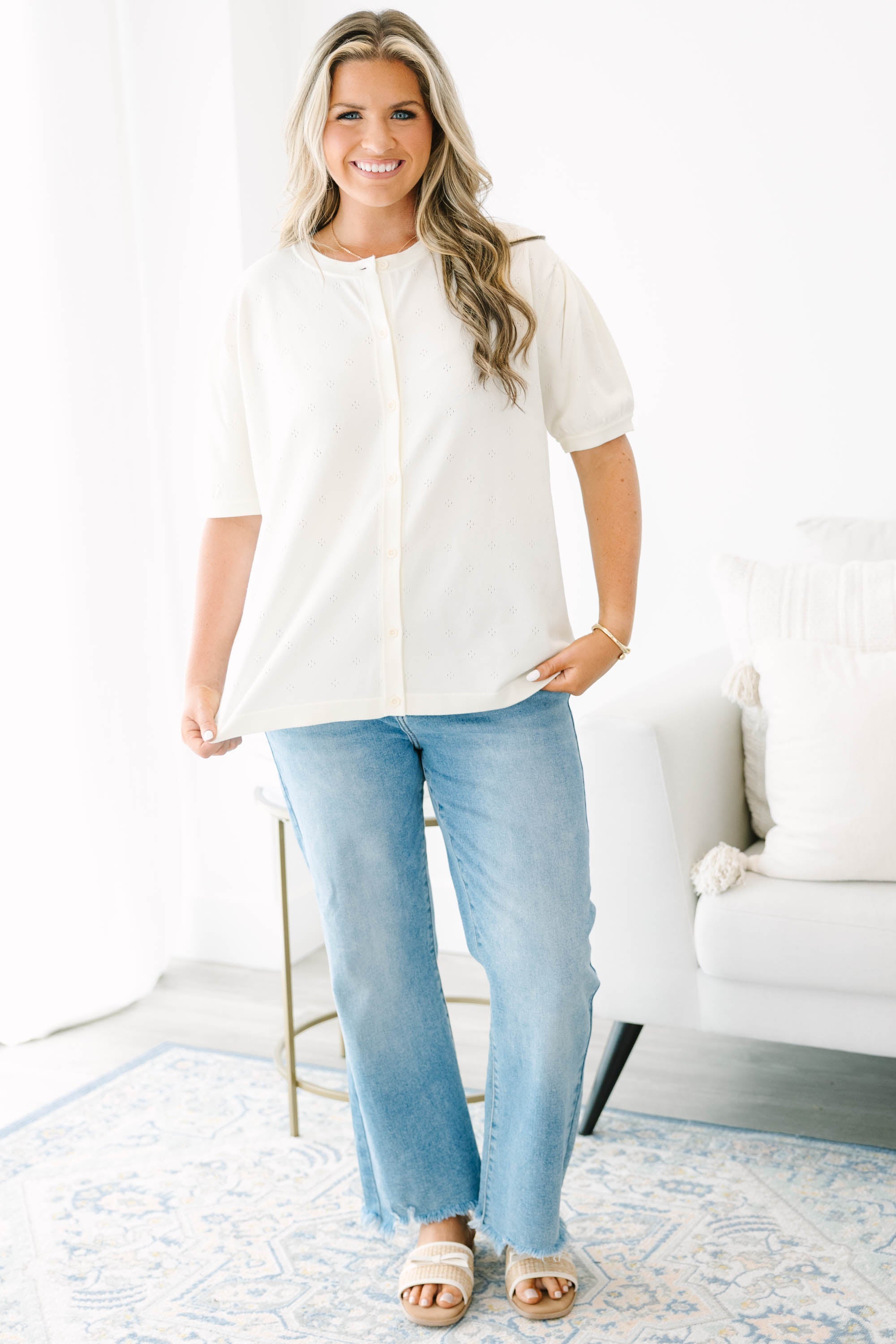 So True Cardigan, Ivory