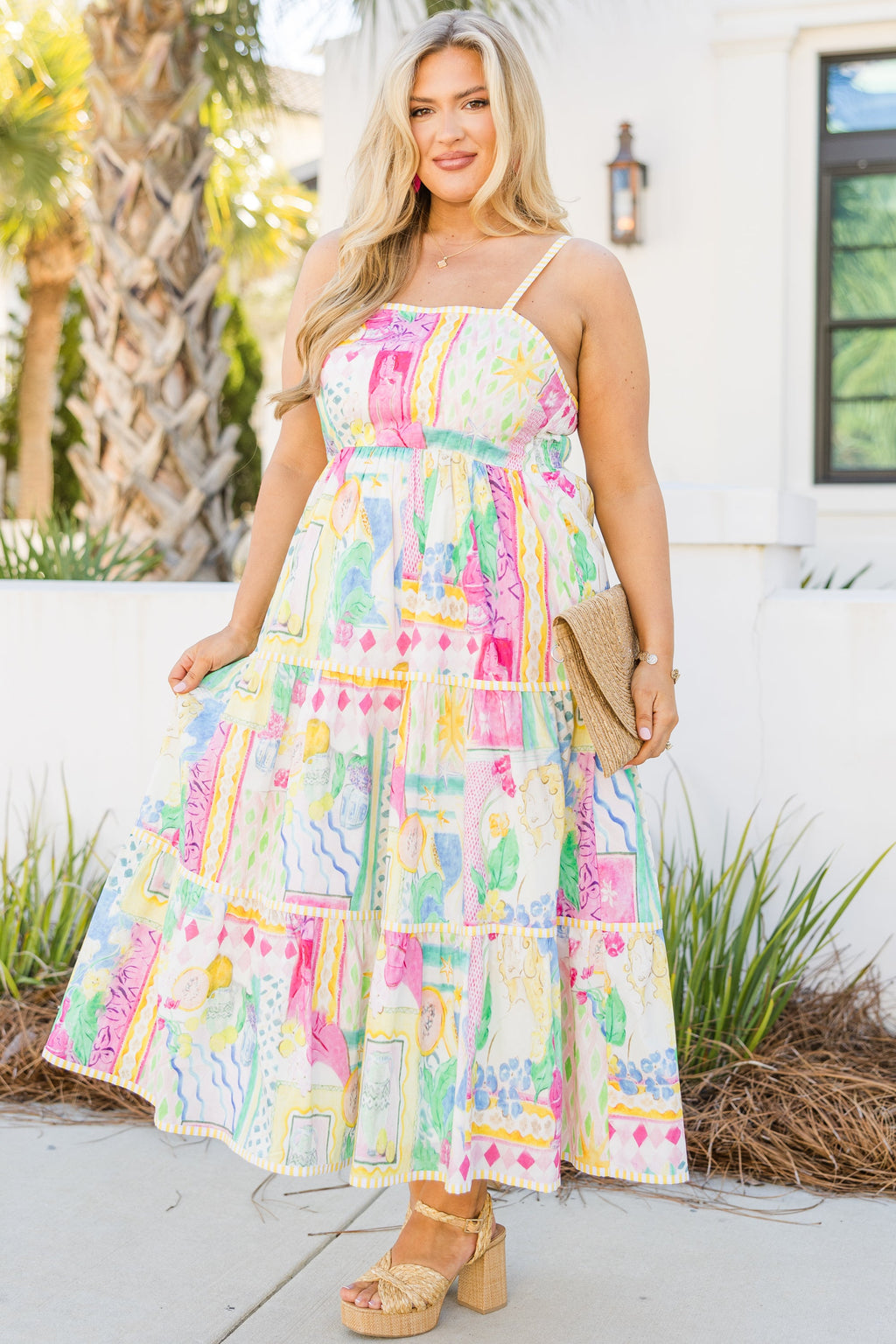 Soaking Up Every Second Dress, Yellow