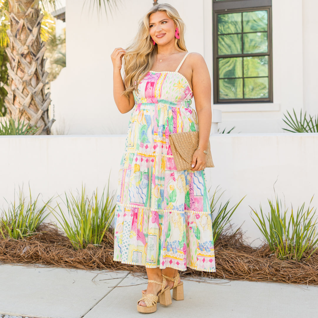 Soaking Up Every Second Dress, Yellow