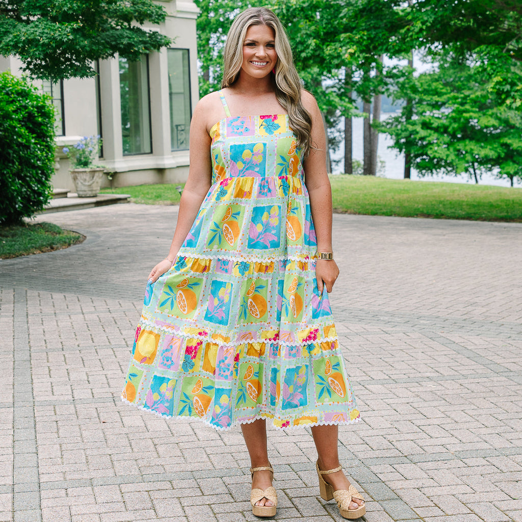 Soaking Up Every Second Dress, Multi