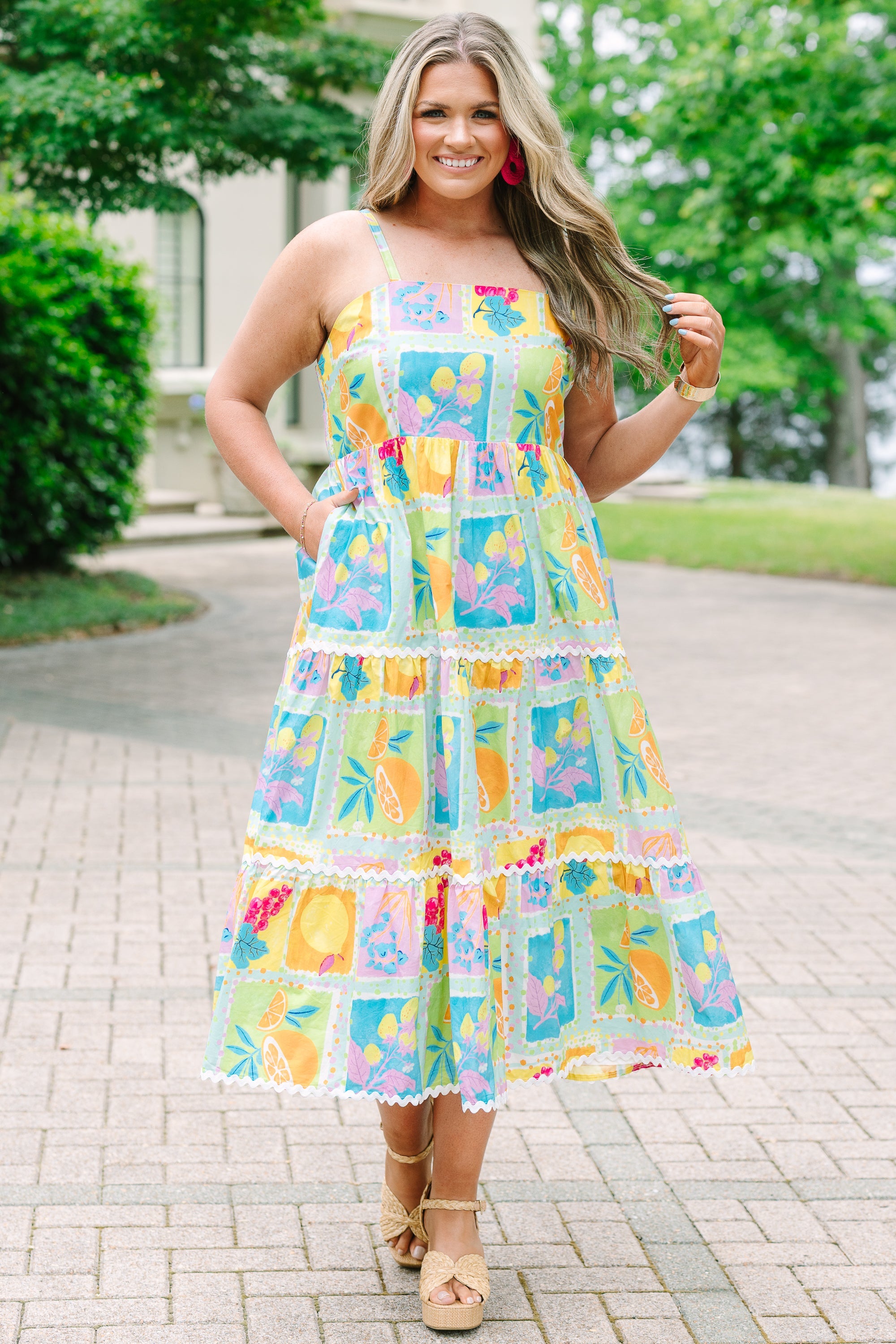 Soaking Up Every Second Dress, Multi