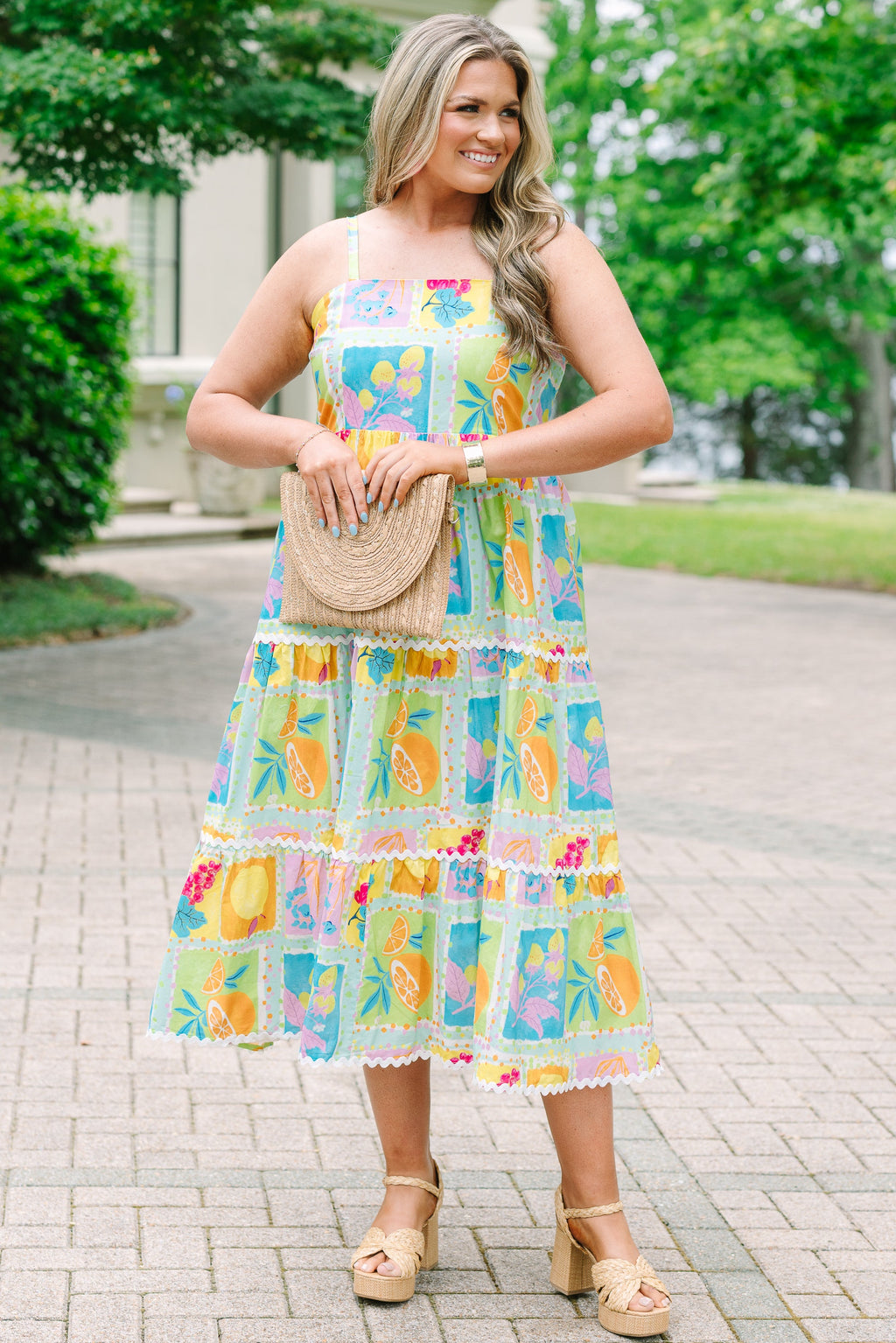 Soaking Up Every Second Dress, Multi