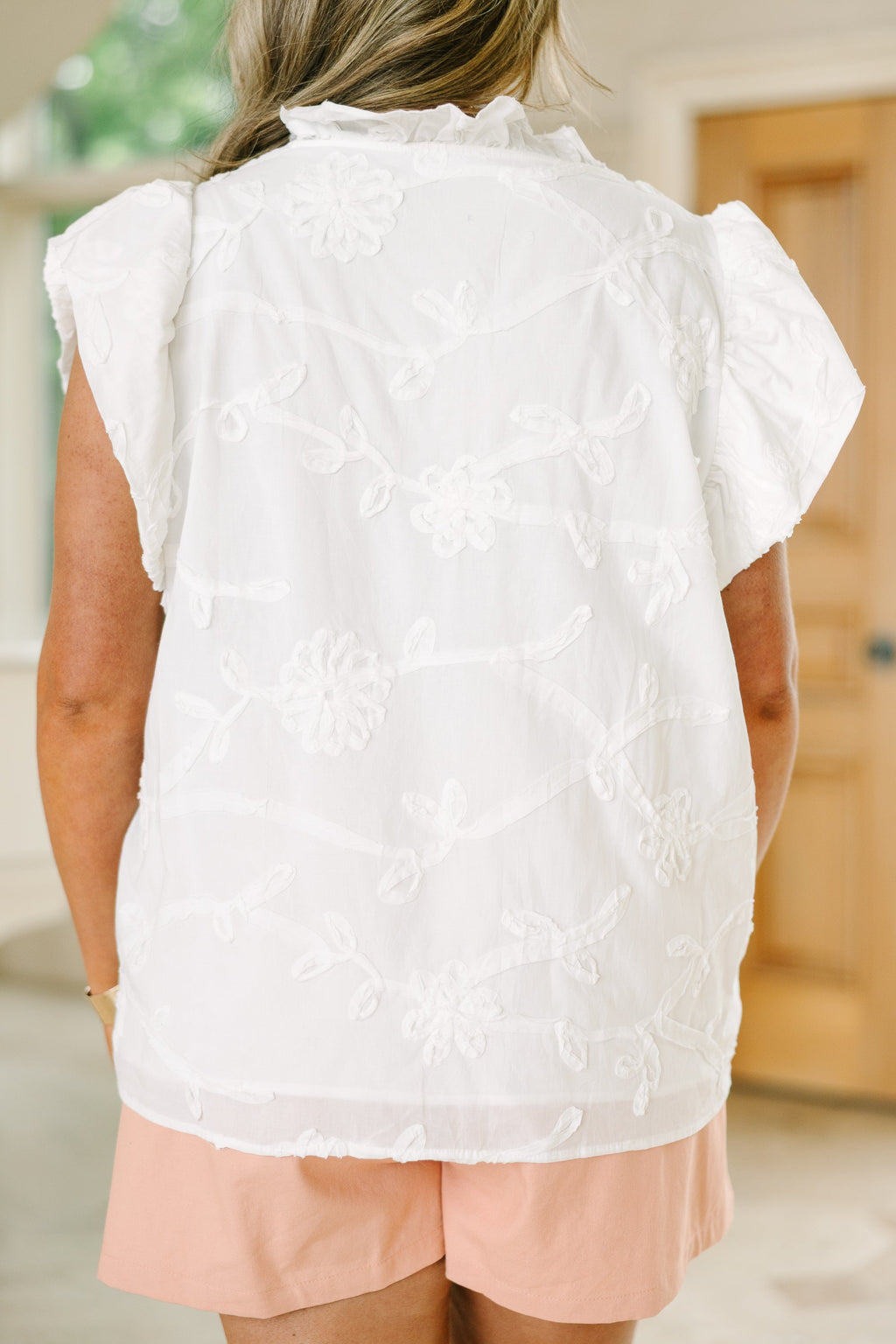 So In Love Top, White