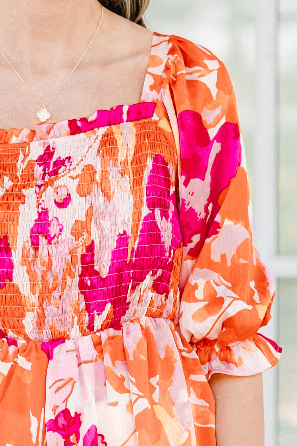 Soiree On The Shore Top, Pink