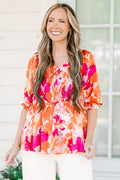 Soiree On The Shore Top, Pink