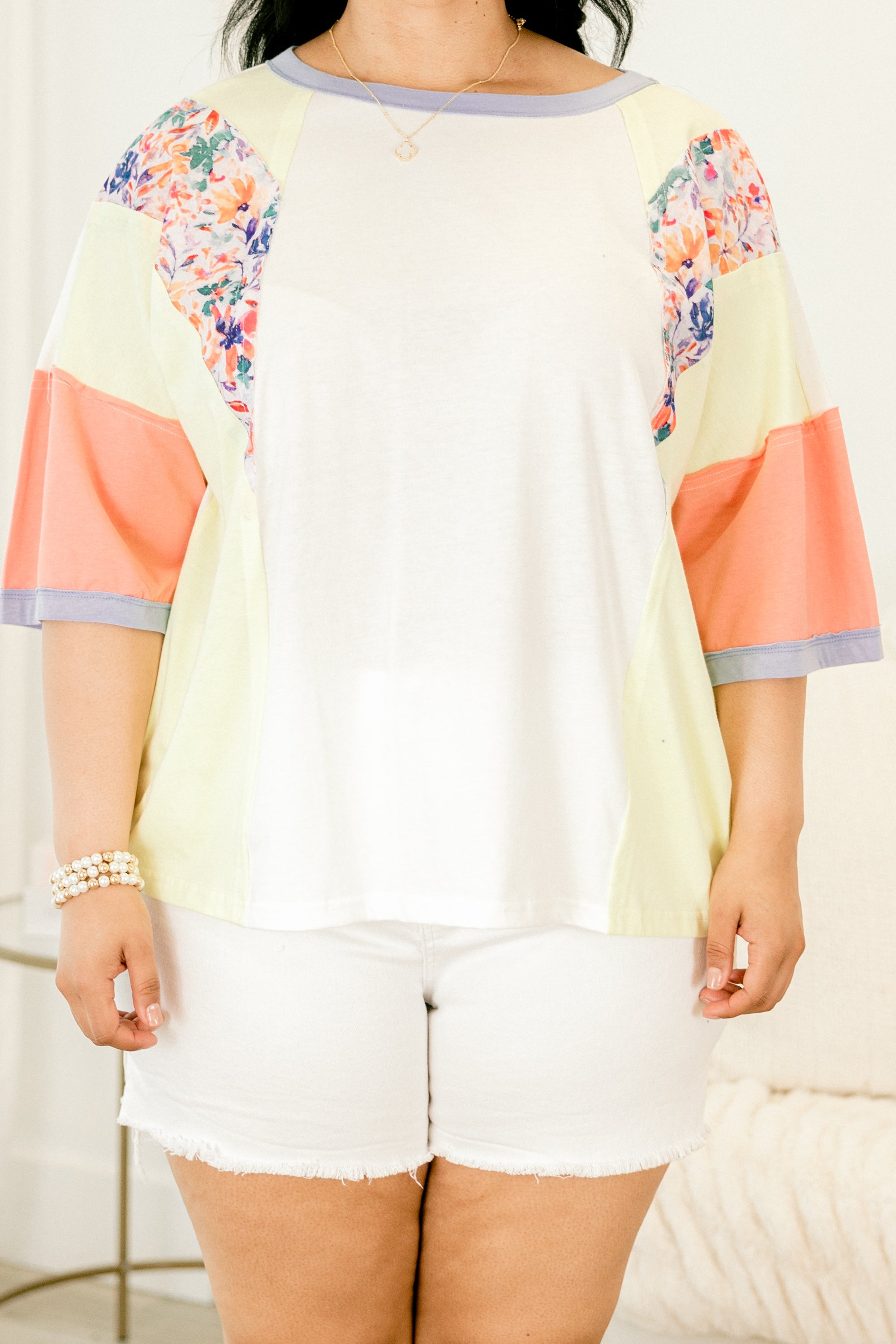 So Kind Top, White Combo