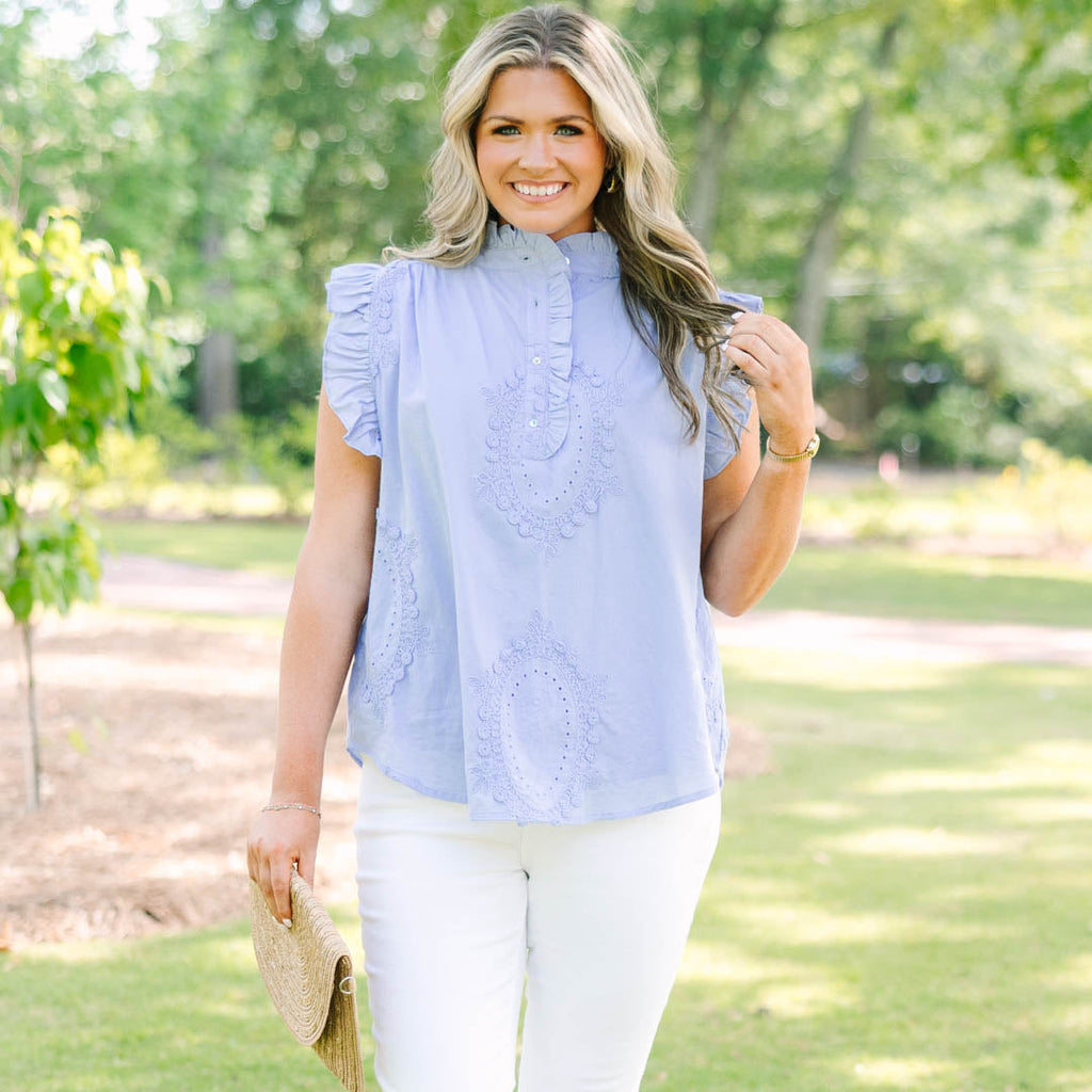 So Lovely Top, Blue