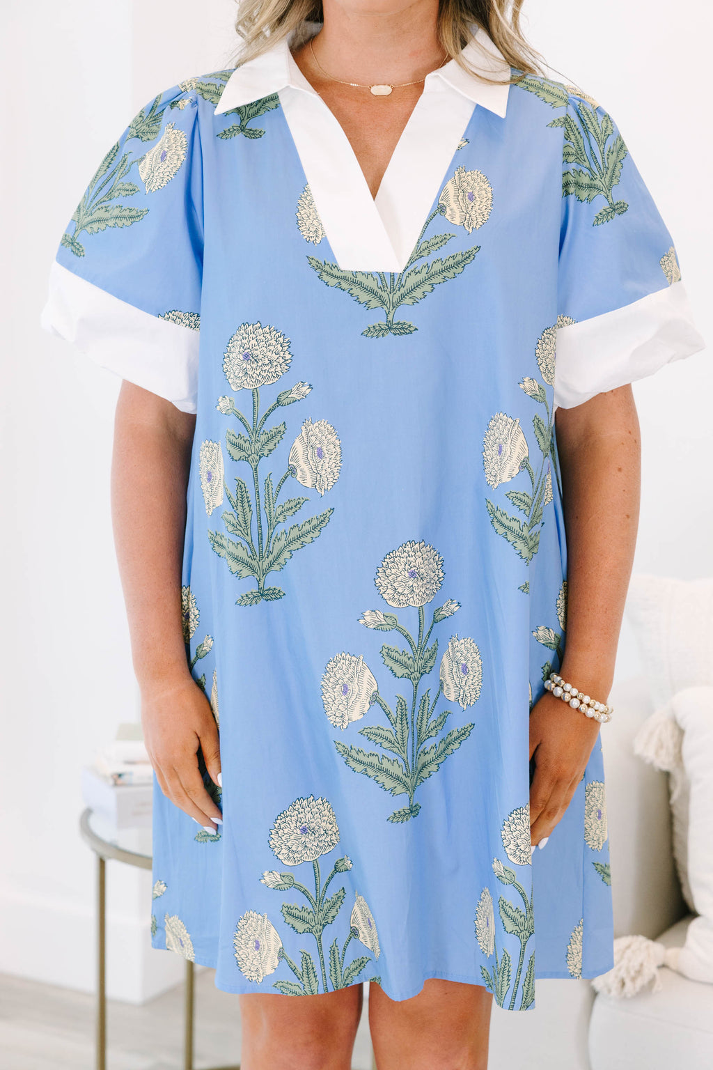 Something About The Sunshine Dress, Baby Blue