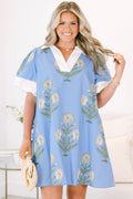 Something About The Sunshine Dress, Baby Blue