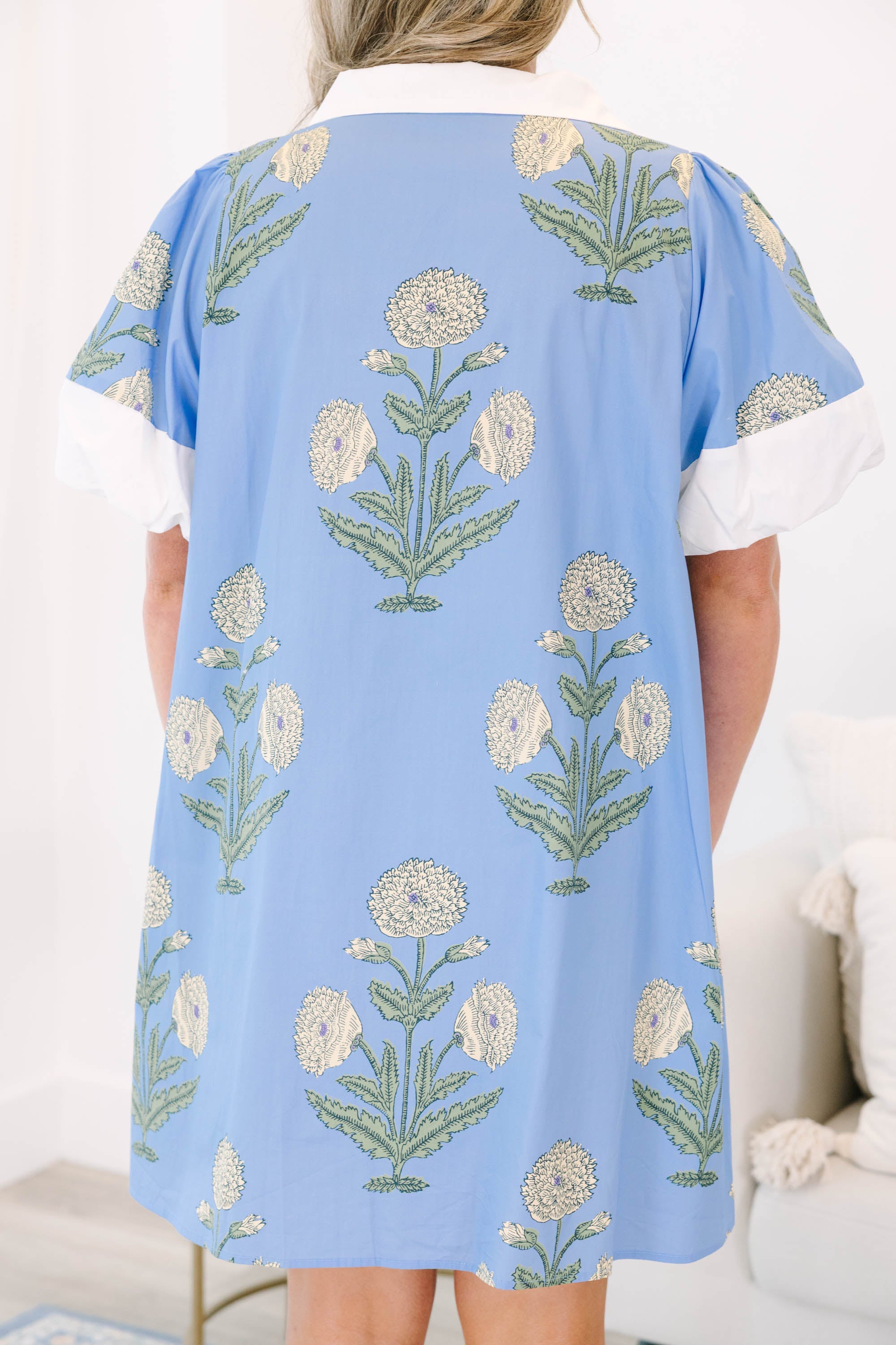 Something About The Sunshine Dress, Baby Blue