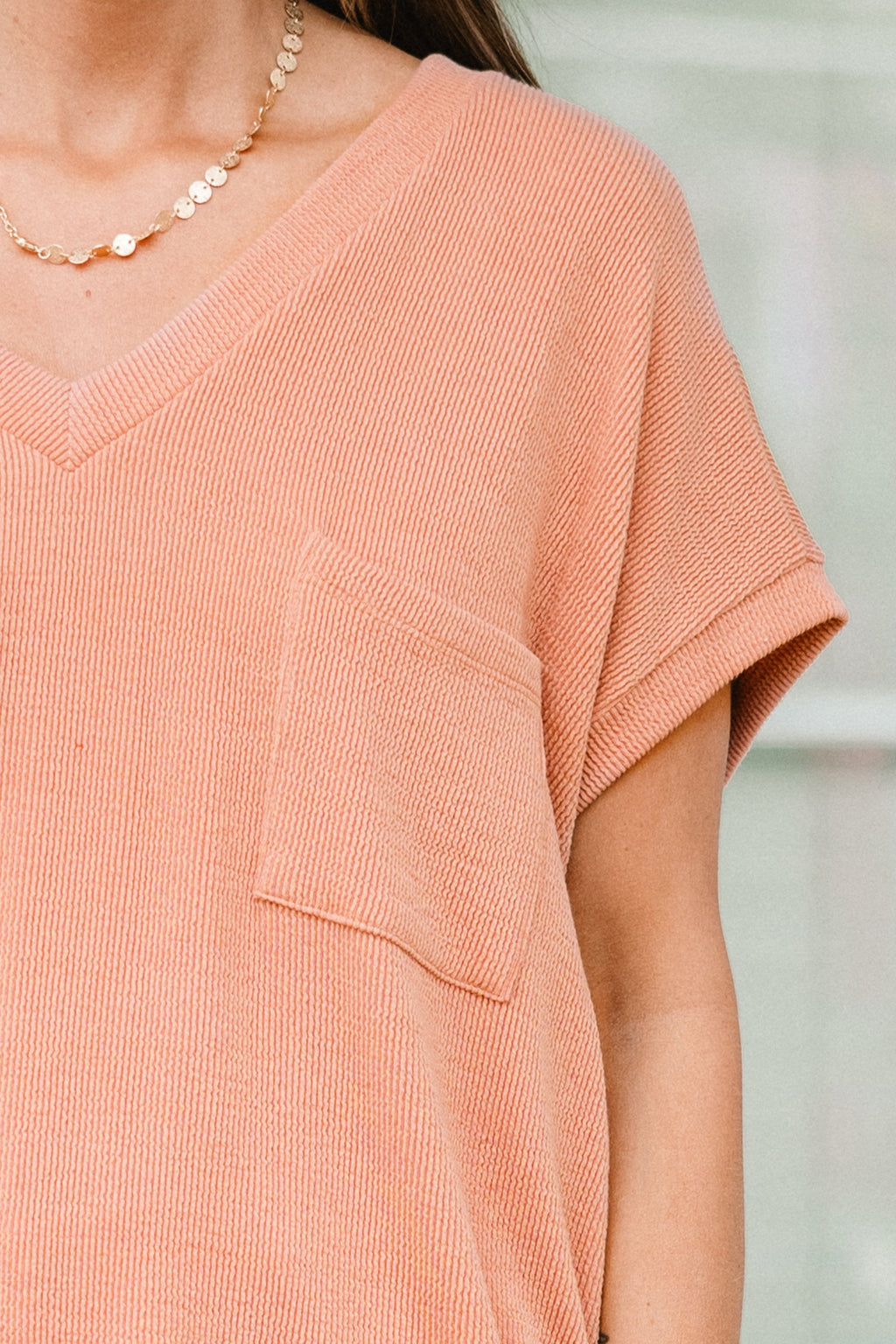 Something Casual Top, Coral