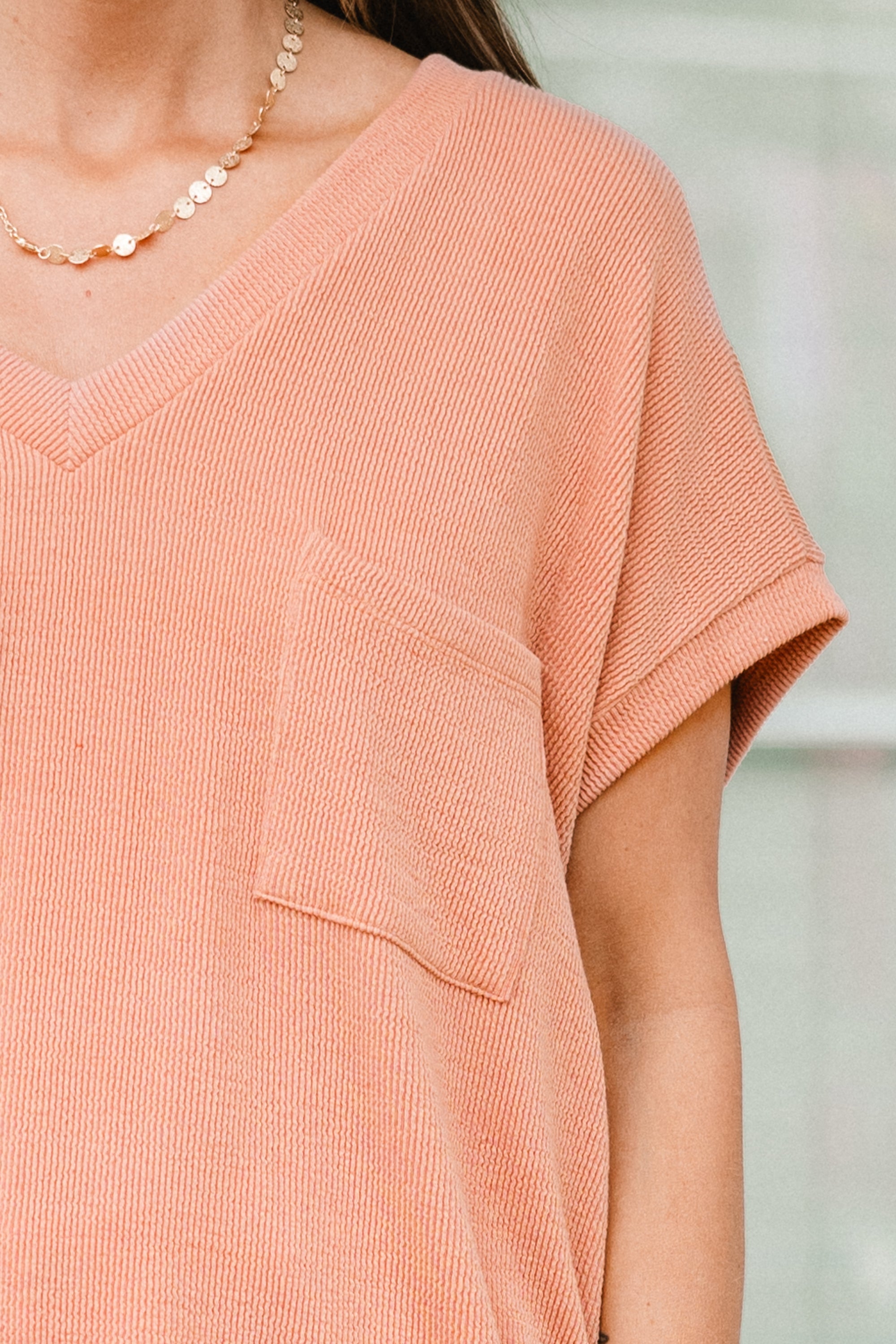 Something Casual Top, Coral
