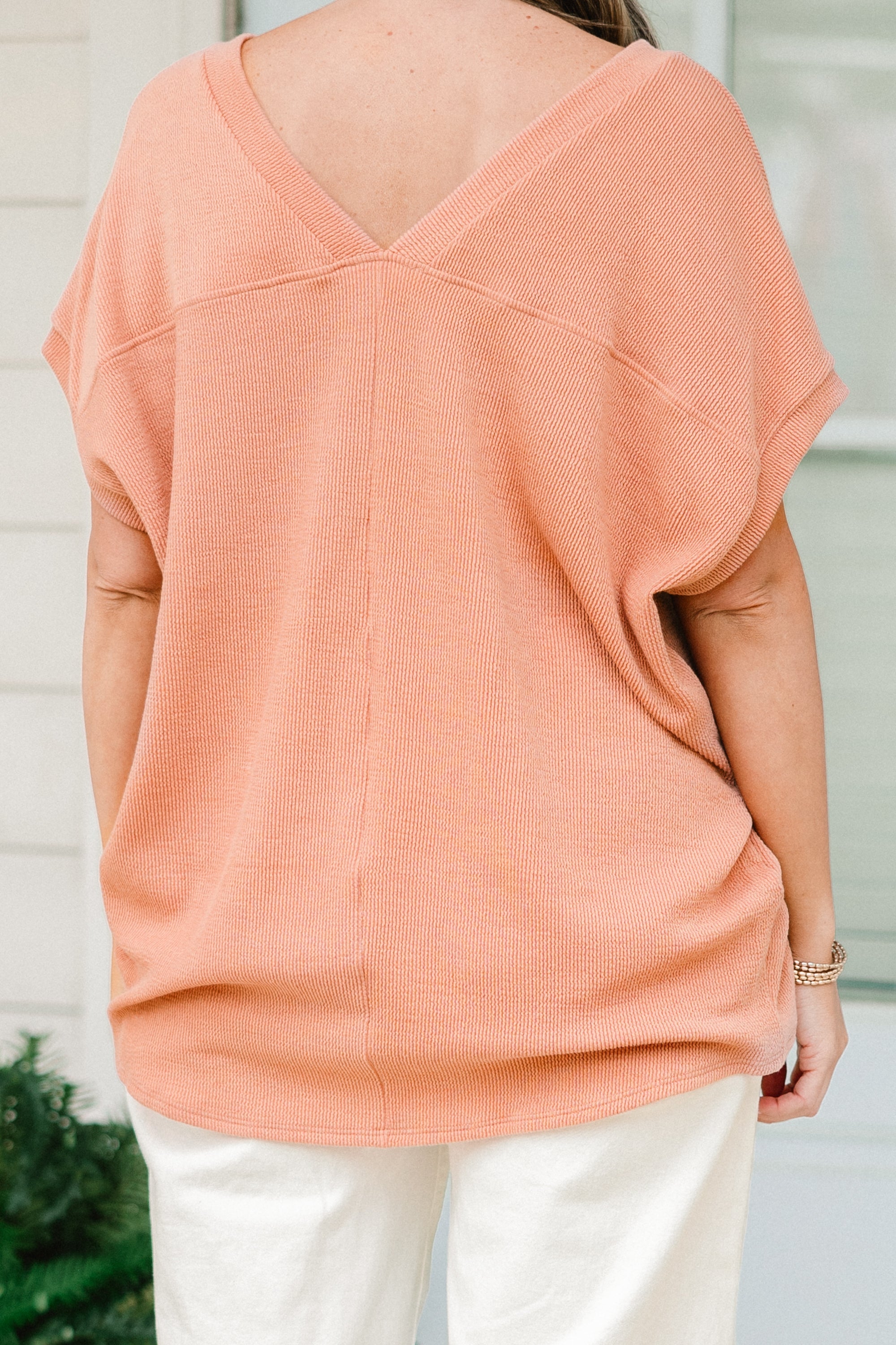 Something Casual Top, Coral