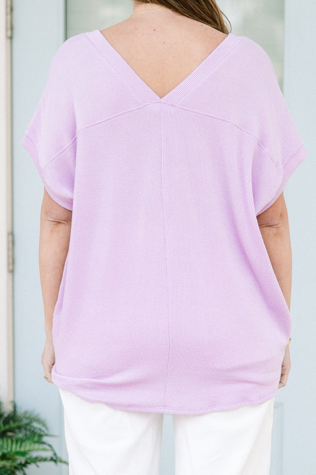 Something Casual Top, Purple