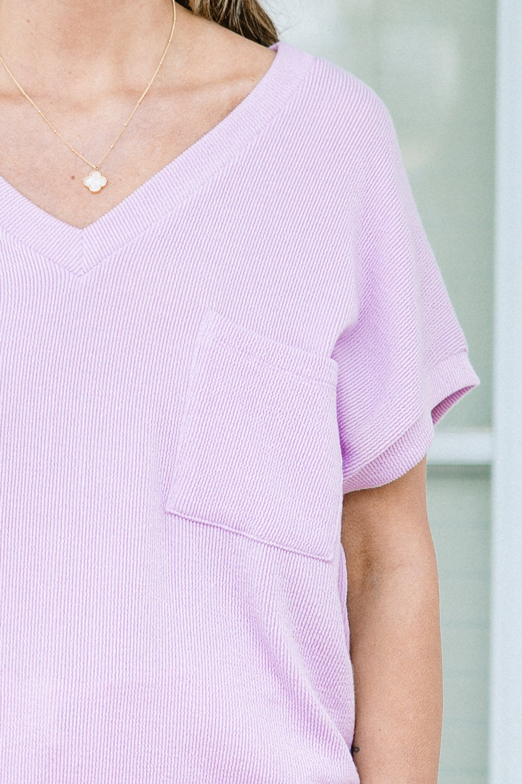 Something Casual Top, Purple