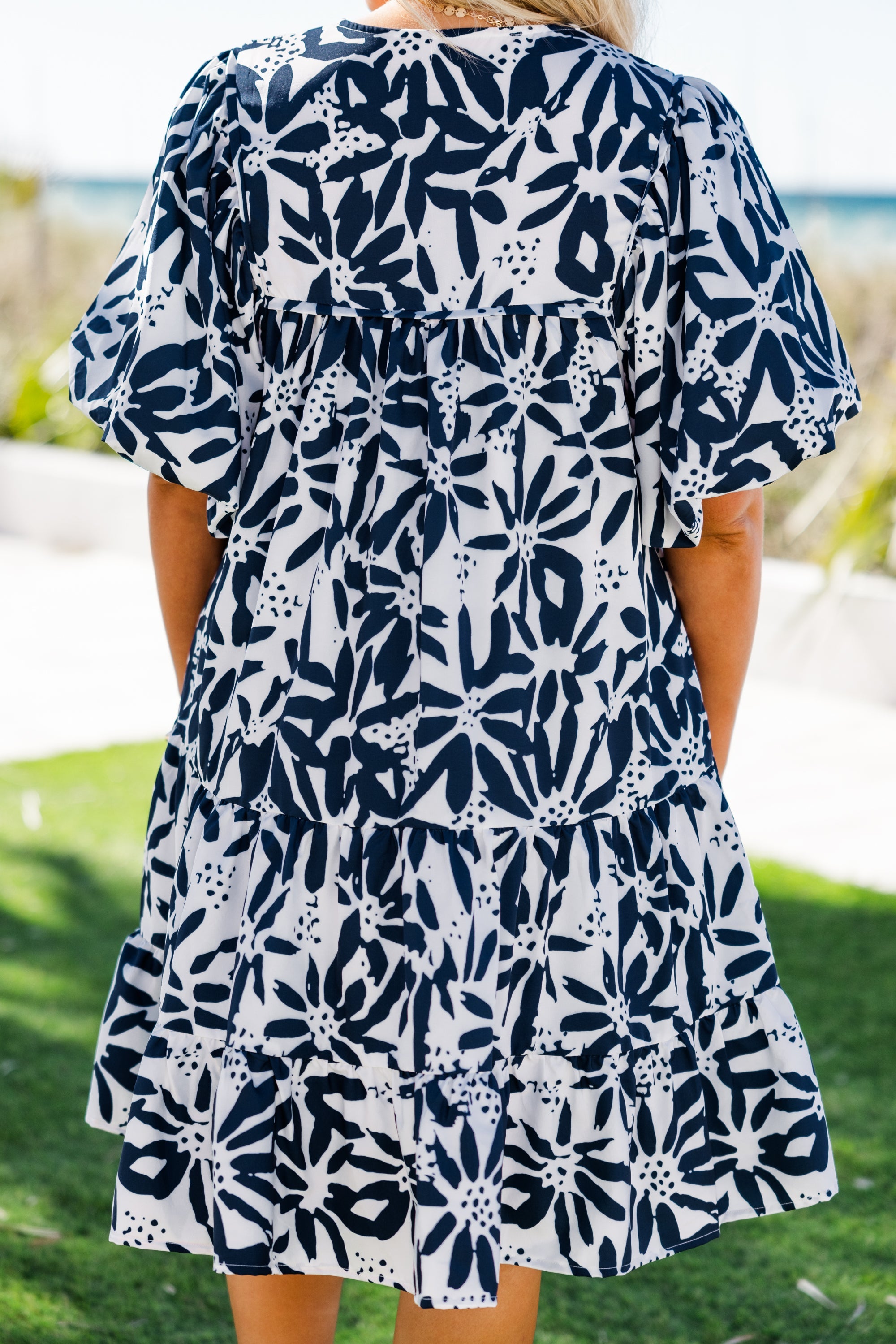 Something Good Dress, Navy
