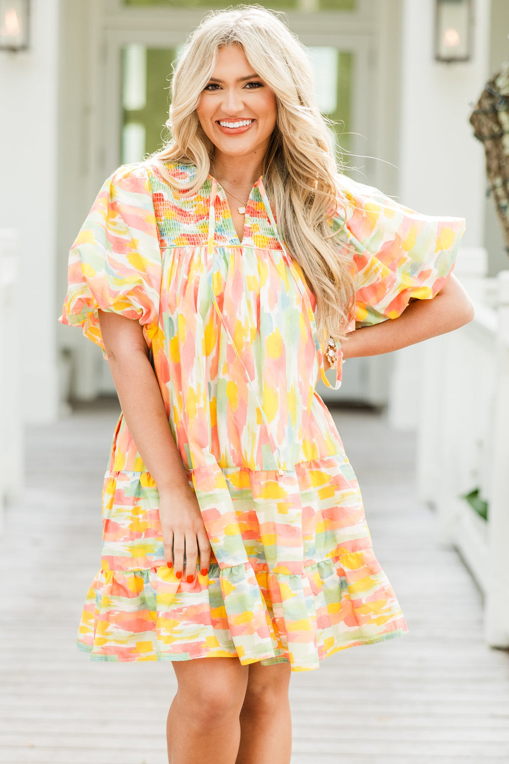 Something Good Dress, Watercolor