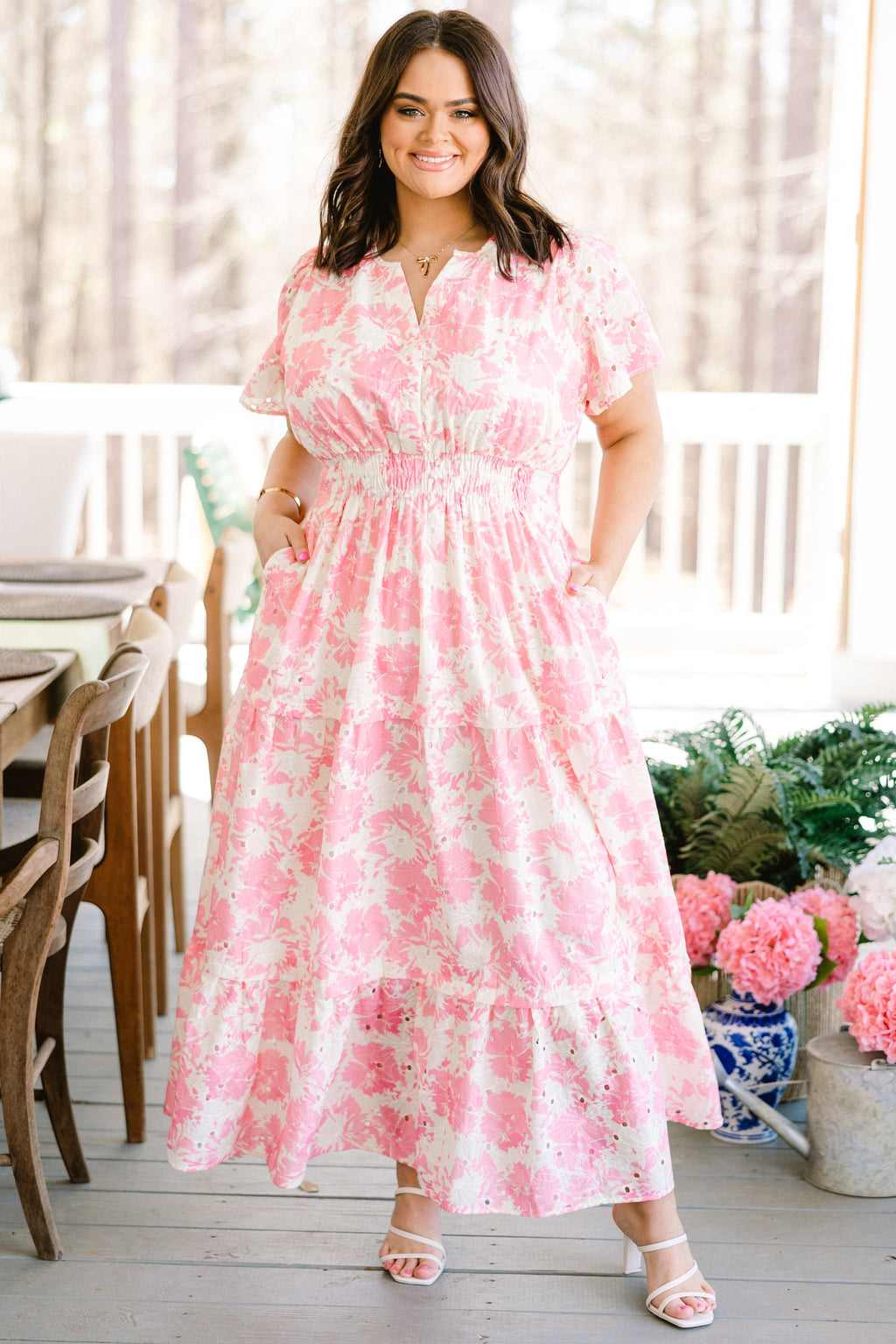 Somewhere Beautiful Dress, Pink