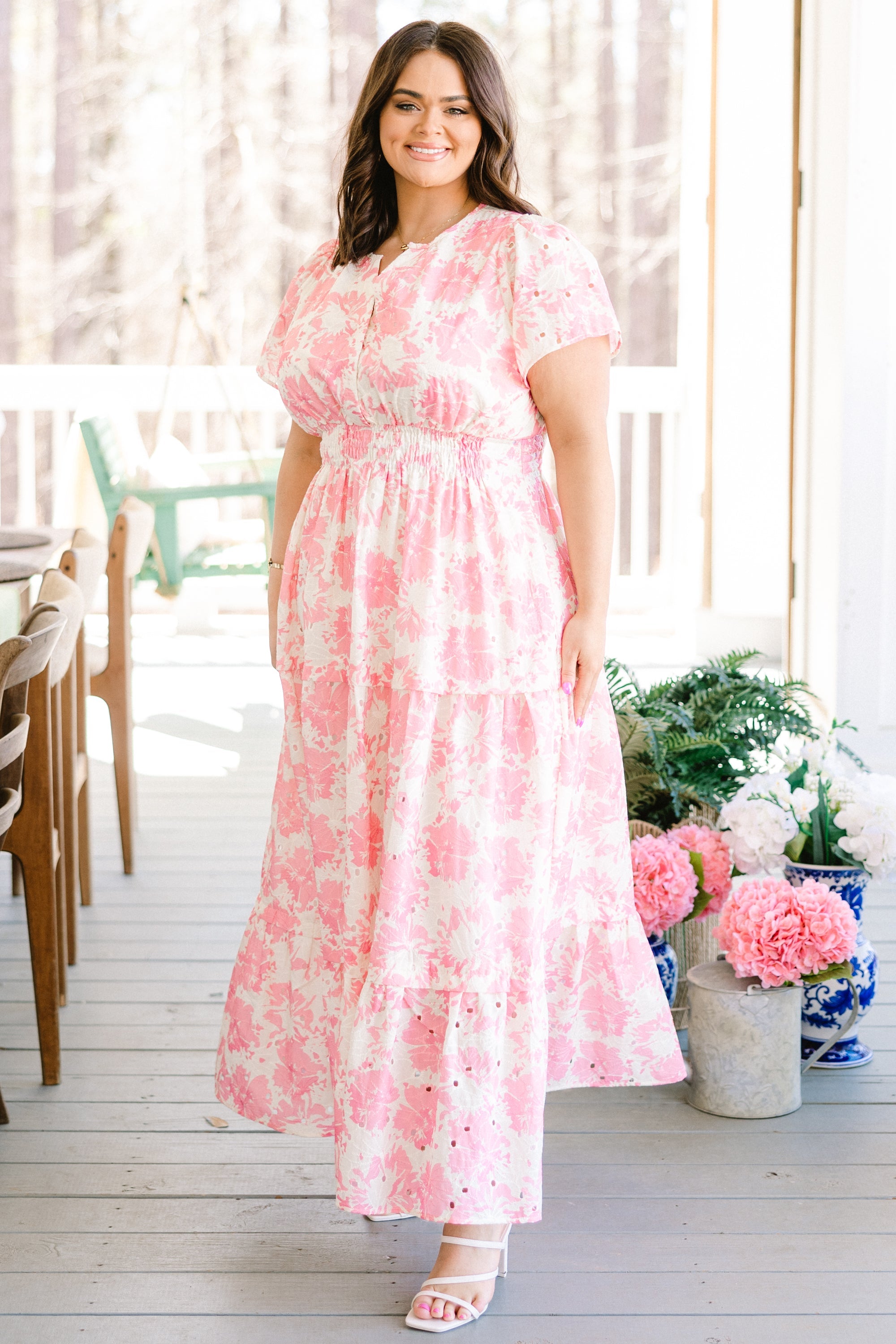 Somewhere Beautiful Dress, Pink