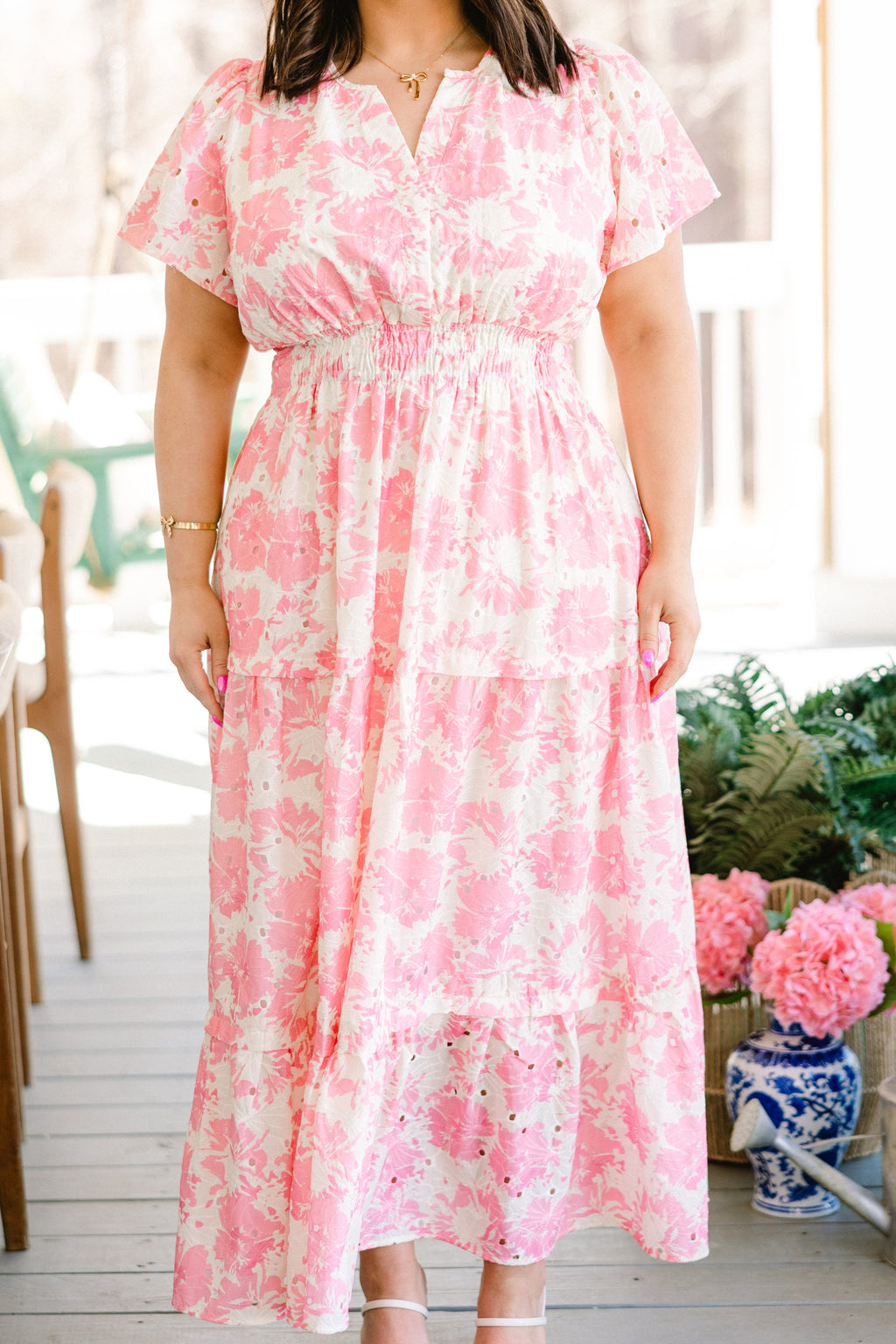 Somewhere Beautiful Dress, Pink