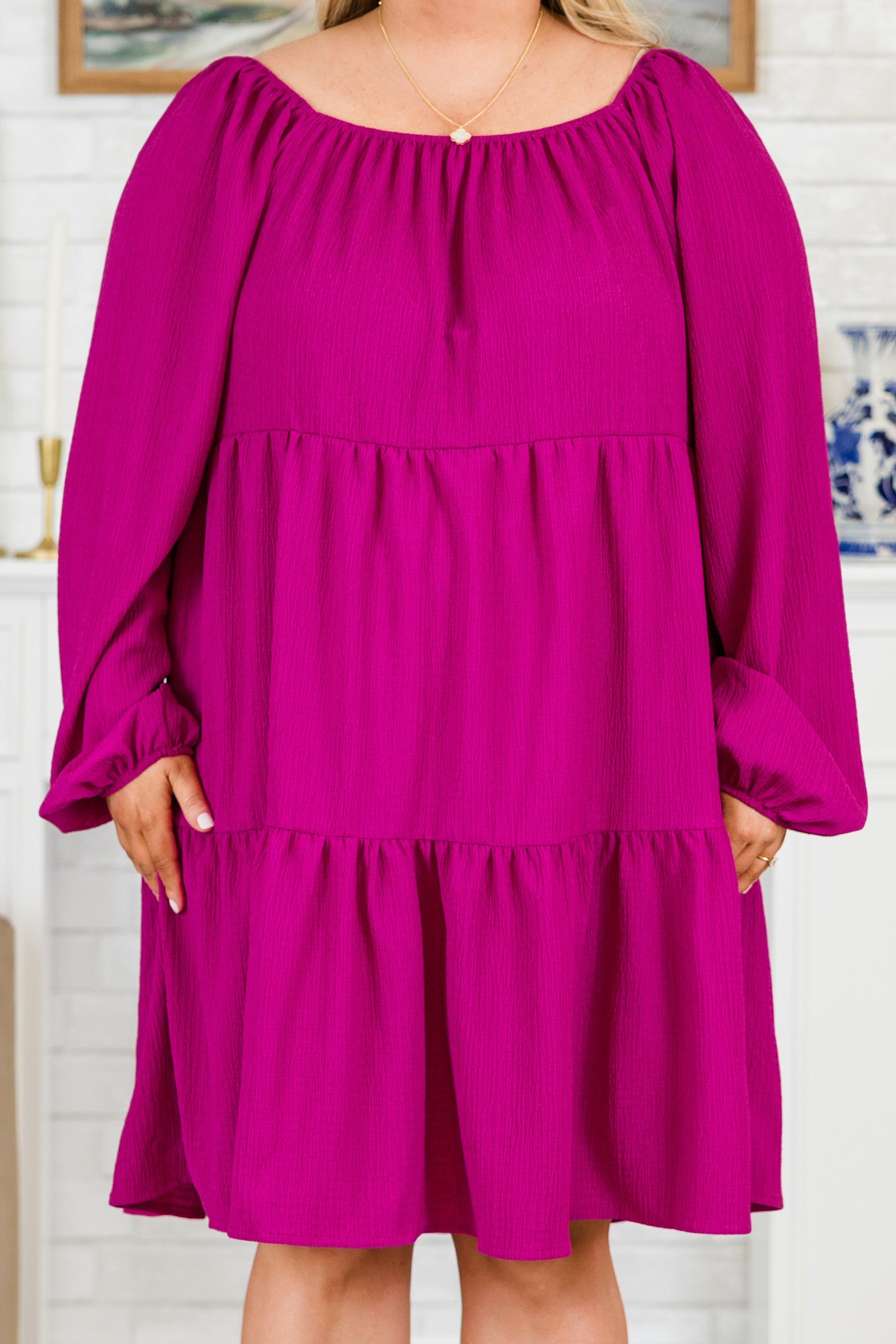 Dreams In My Heart Dress, Magenta
