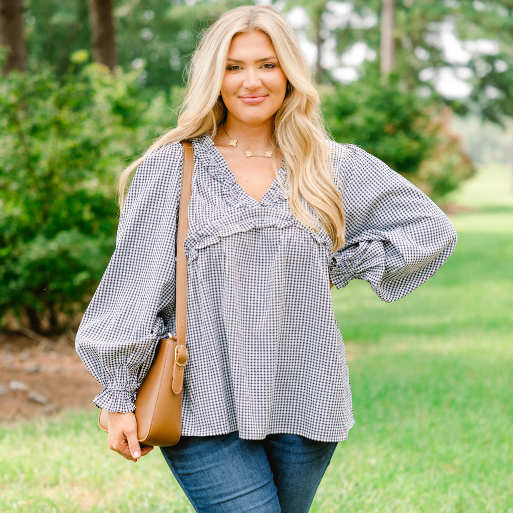 Sparkling Sunlight Top, Black