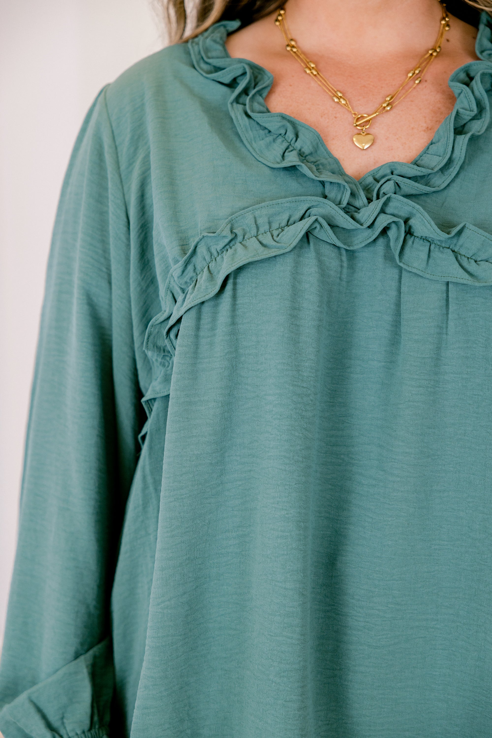 Sparkling Sunlight Top, Emerald