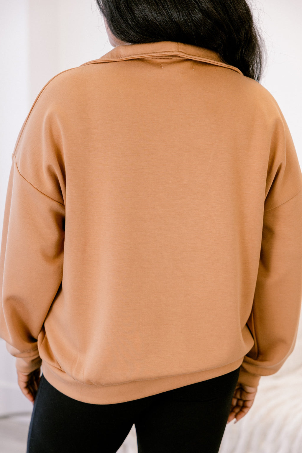 Sporty Chic Pullover, Khaki