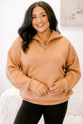 Sporty Chic Pullover, Khaki