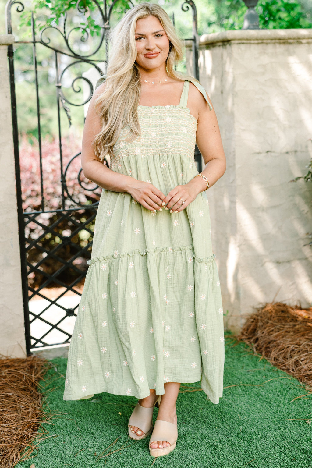 Spring Beauty Dress, Mint