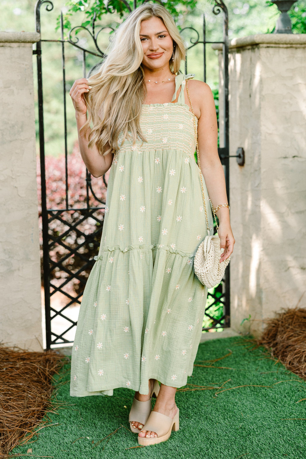Spring Beauty Dress, Mint