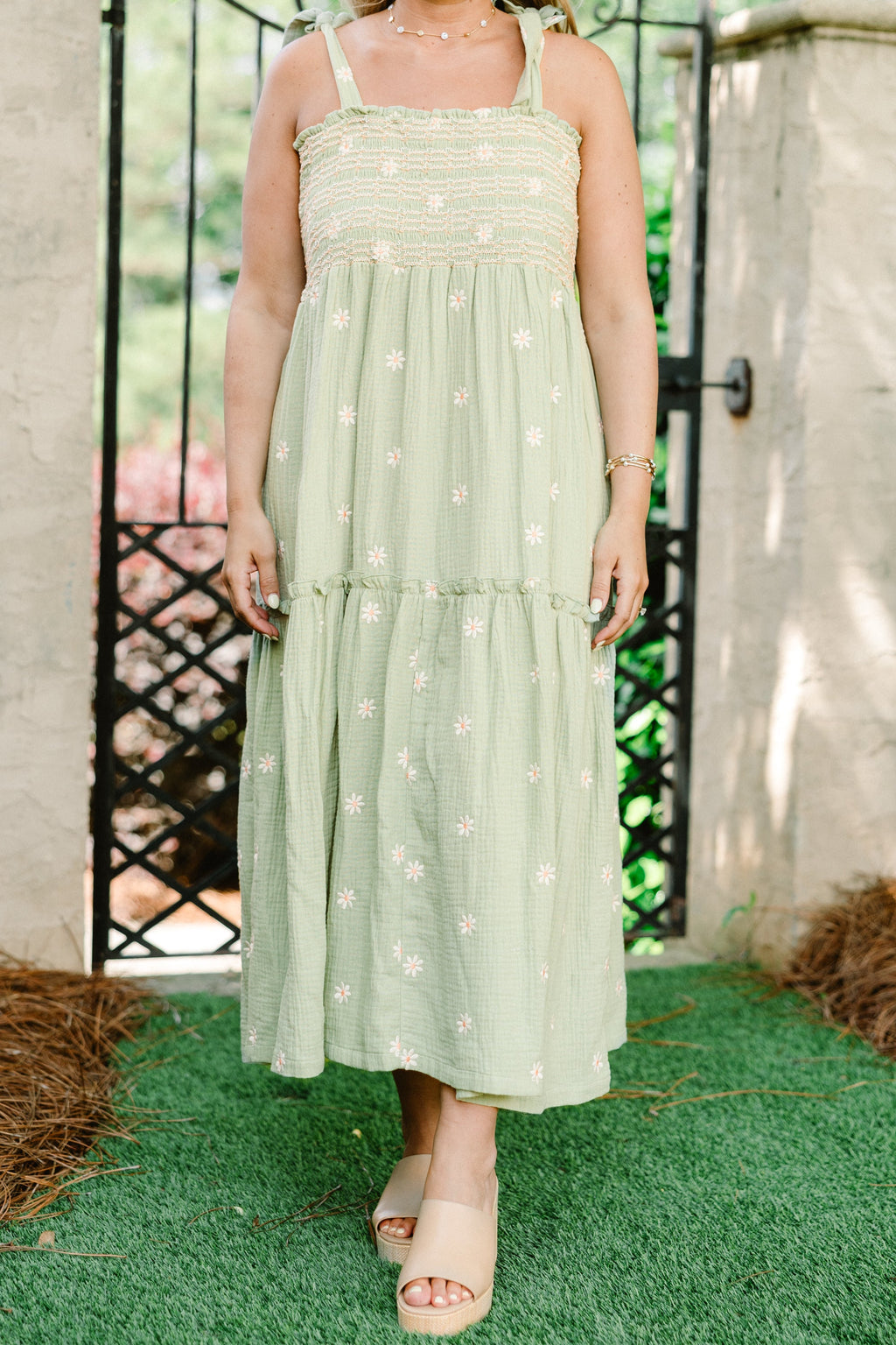 Spring Beauty Dress, Mint