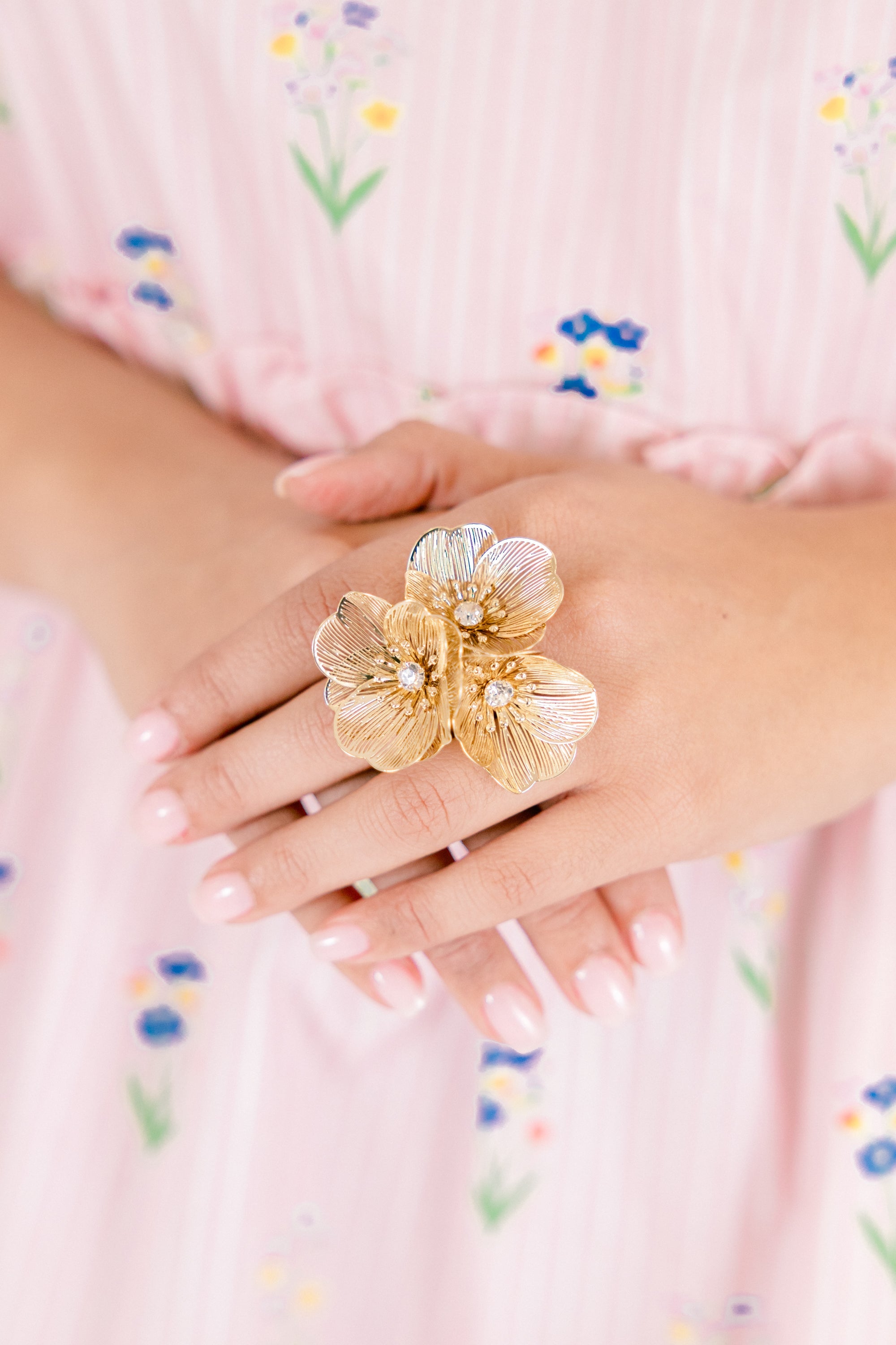 Spring Fling Ring, Gold