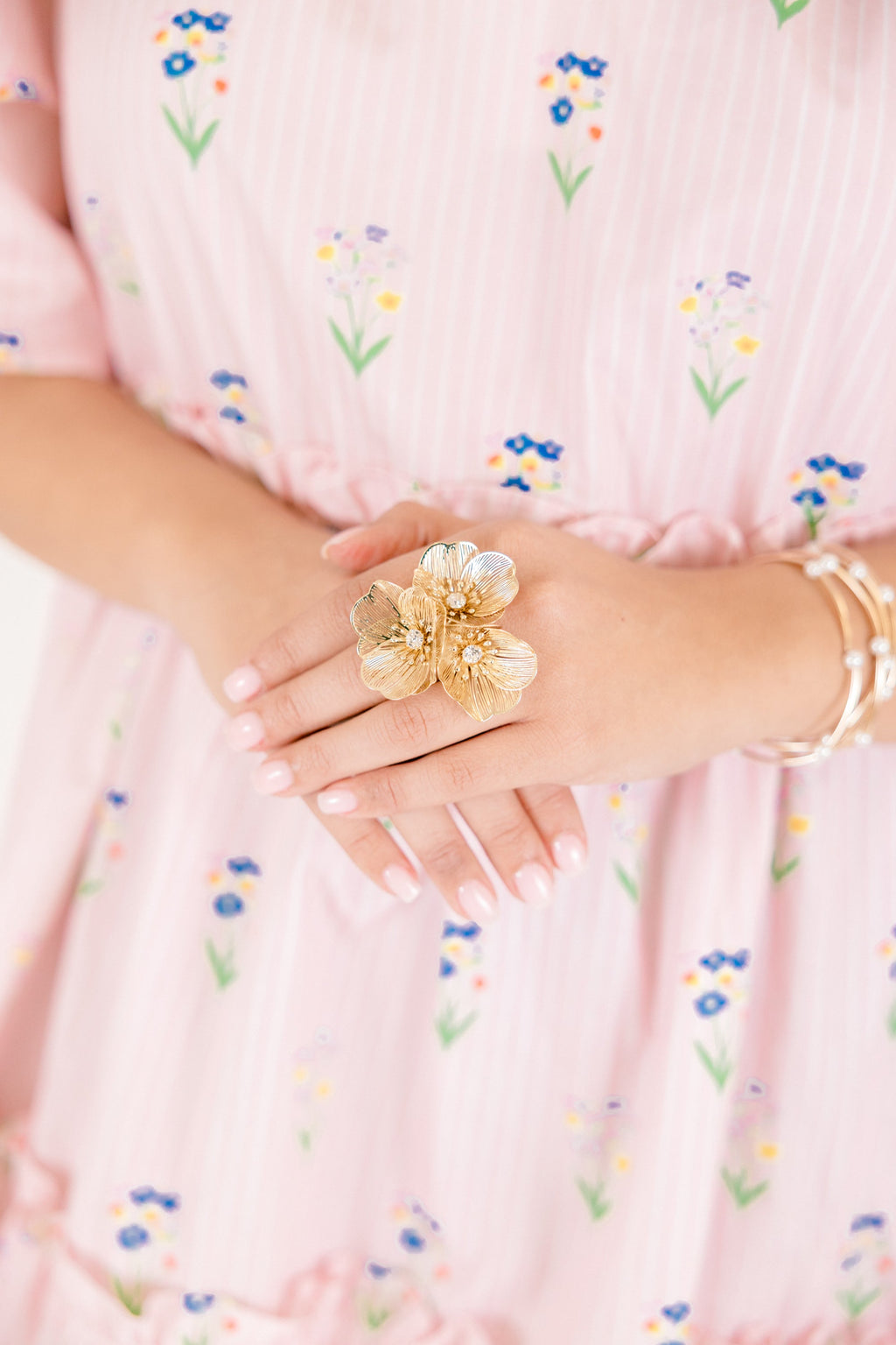 Spring Fling Ring, Gold