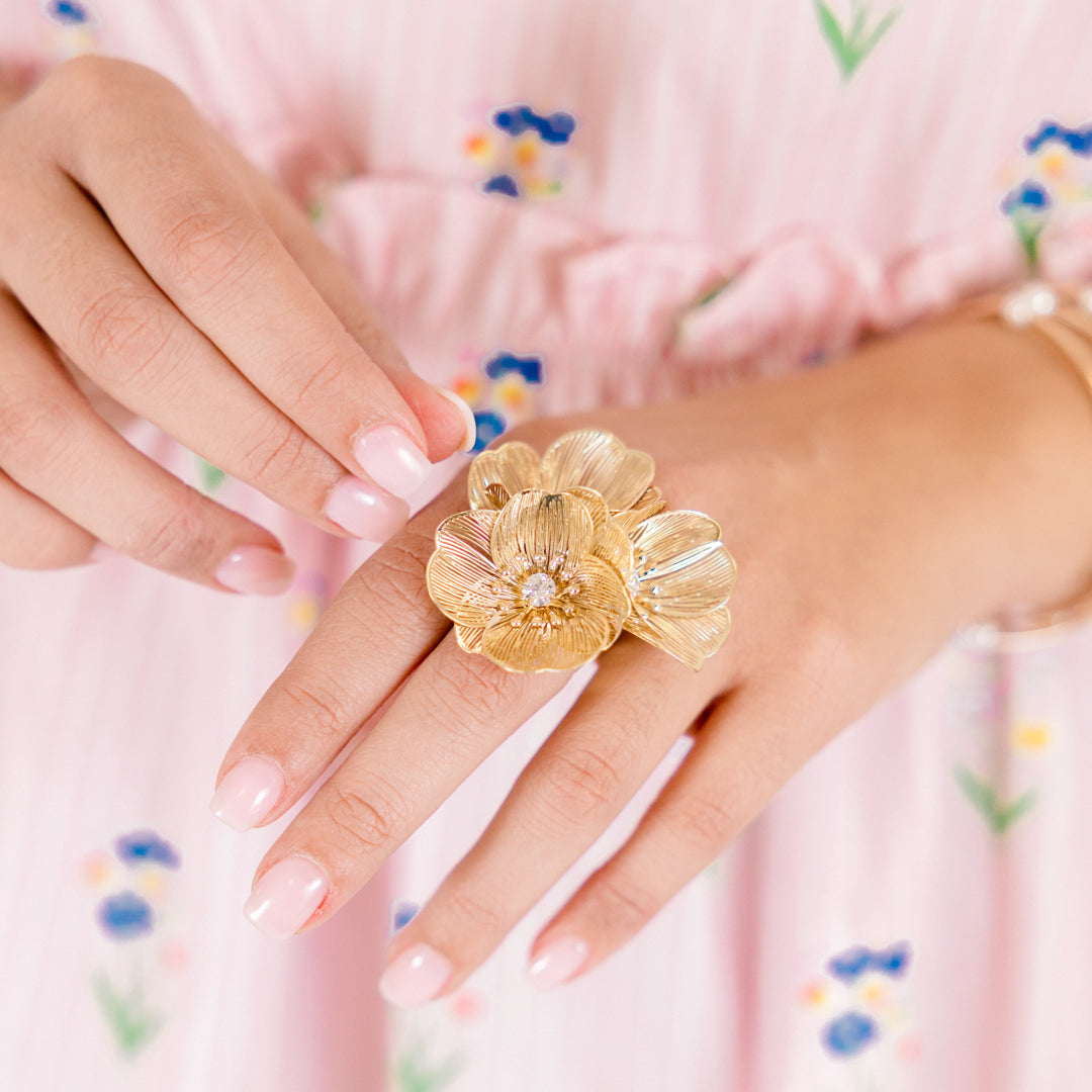 Spring Fling Ring, Gold