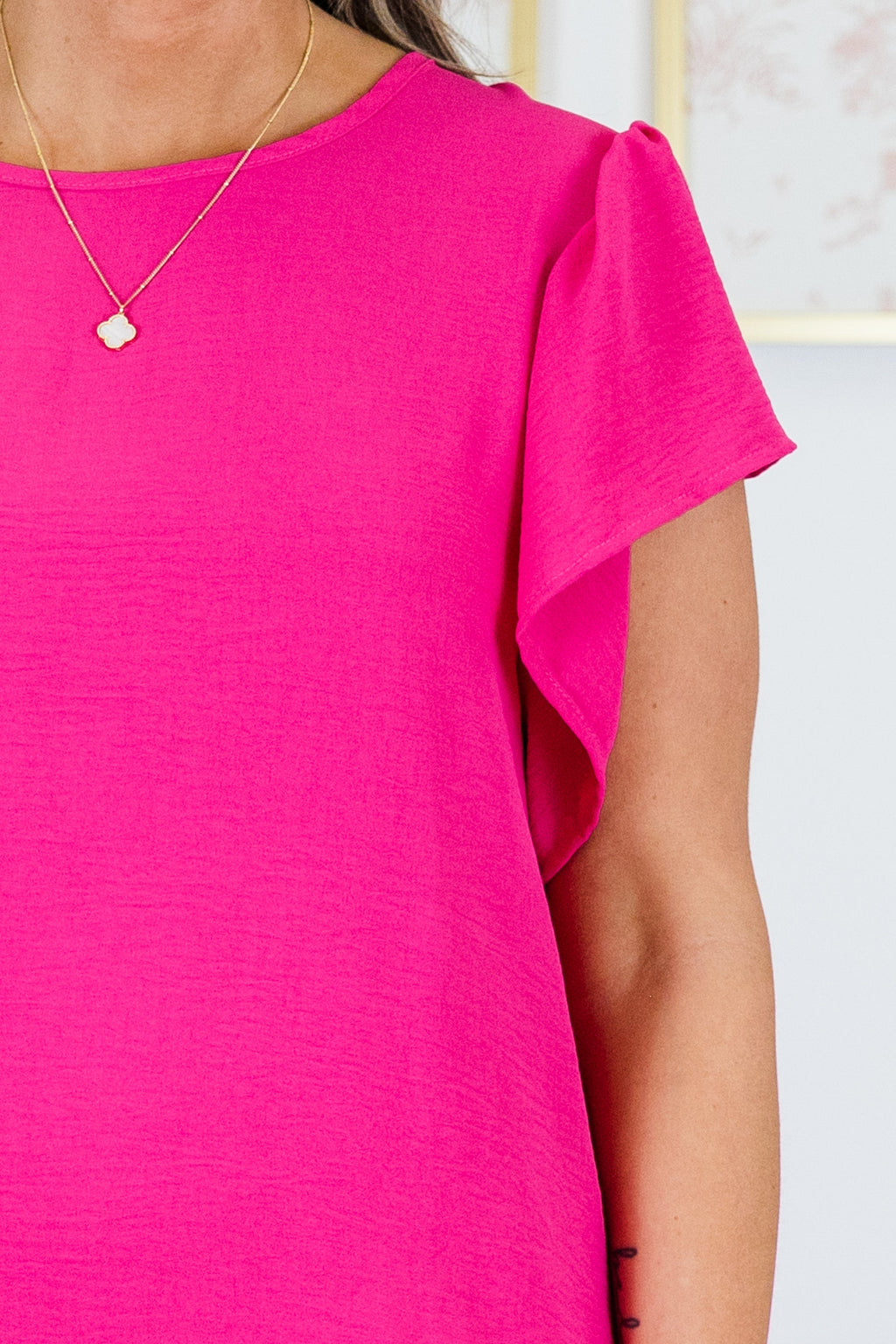 Springtime Craze Dress, Ultra Hot Pink