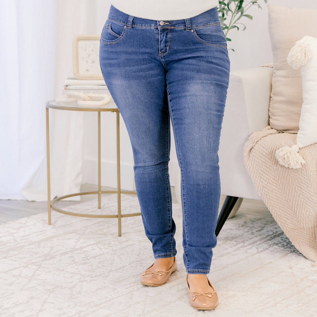 Stand Tall Jeggings, Blue