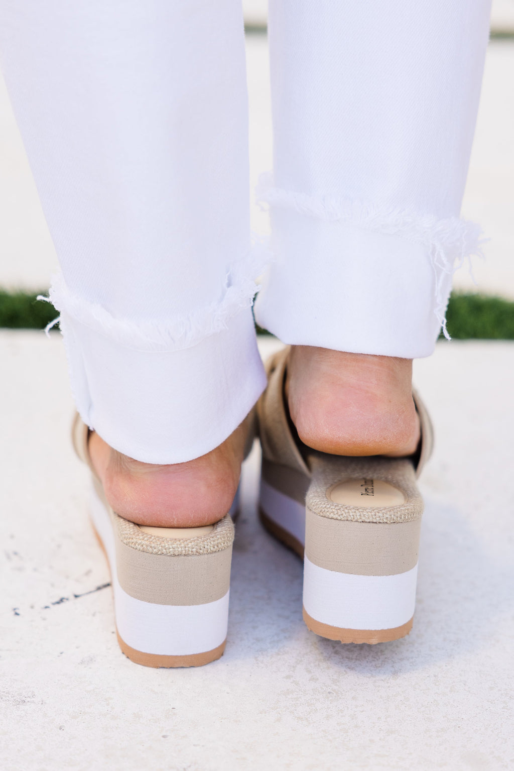 Stardust Journey Wedges, Taupe