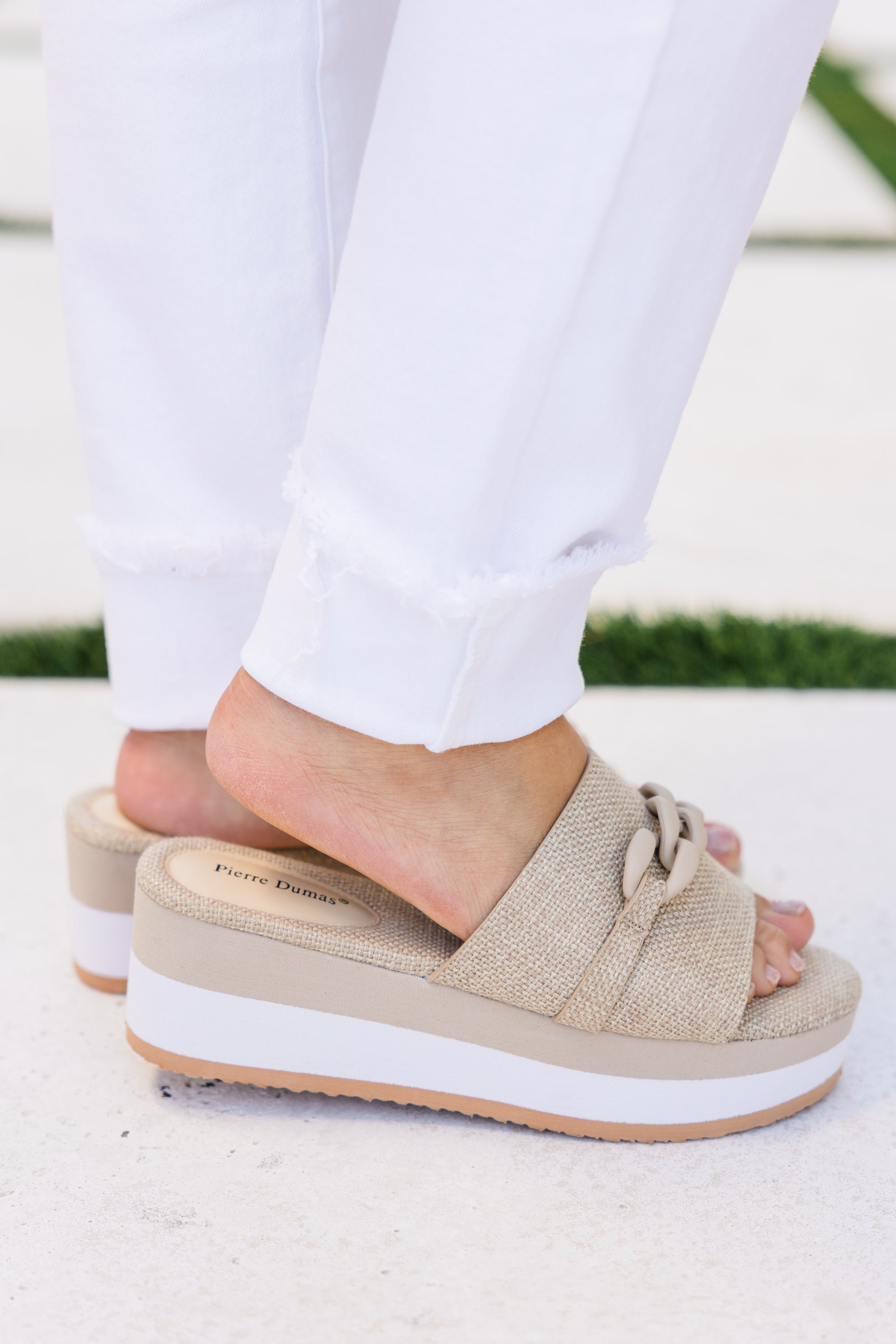 Stardust Journey Wedges, Taupe
