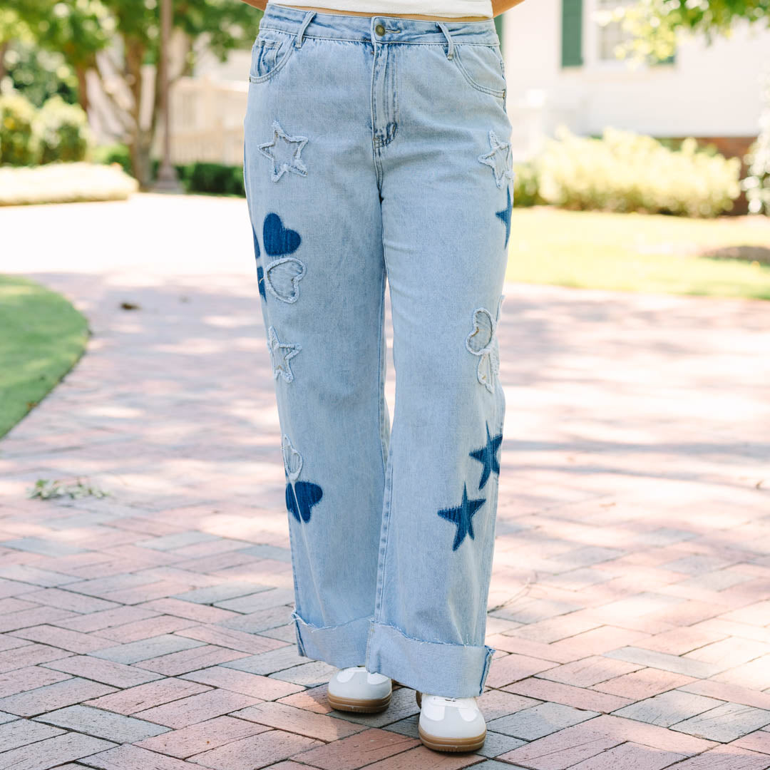 Stars In The Sky Jeans, Star Patch