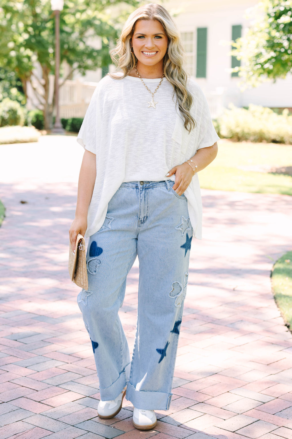 Stars In The Sky Jeans, Star Patch