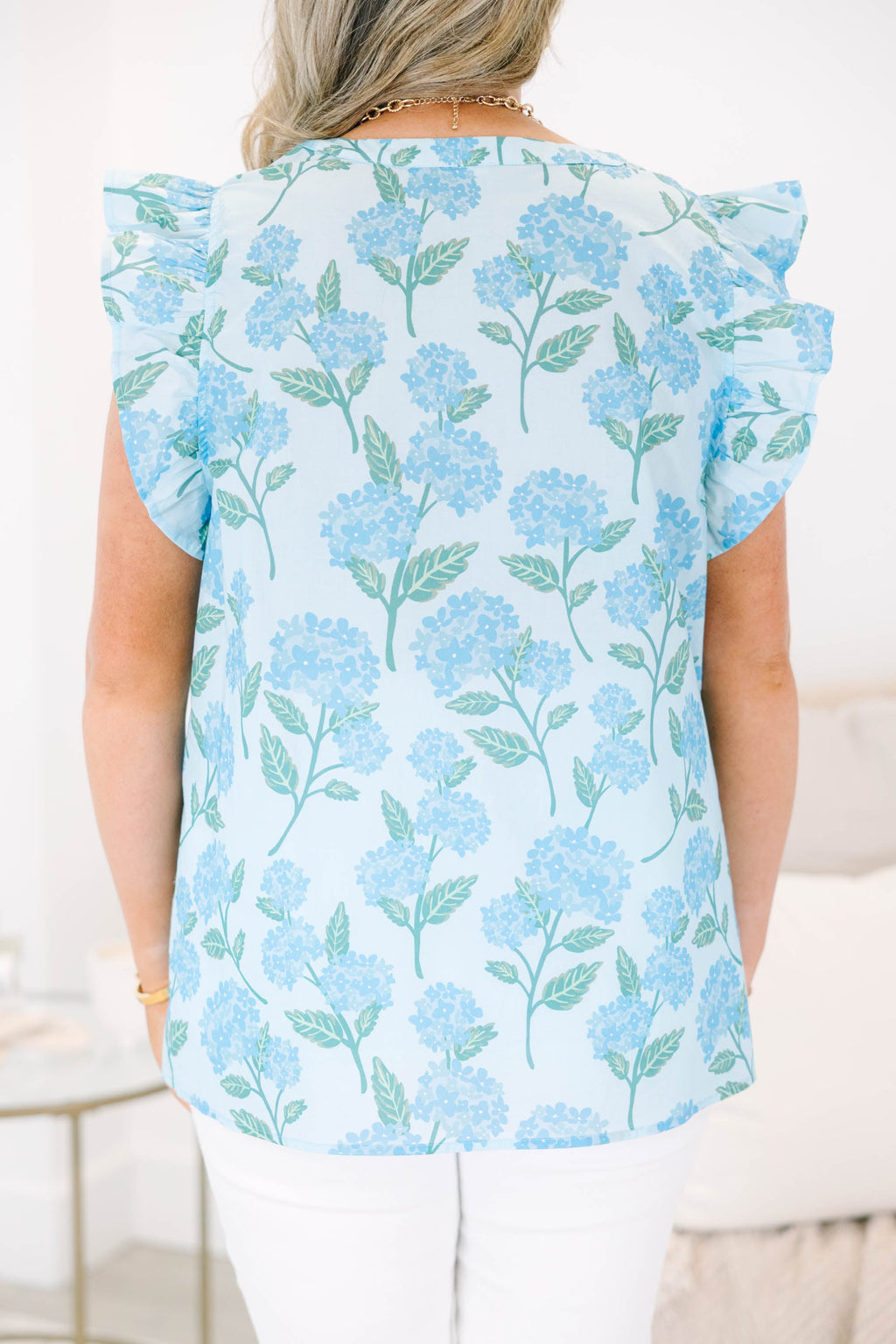 Stay Awhile Top, Blue