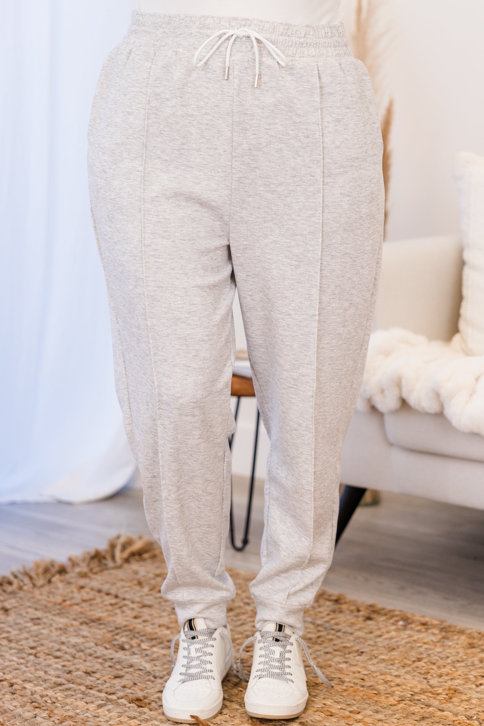 Staying In Jogger, Heather Grey