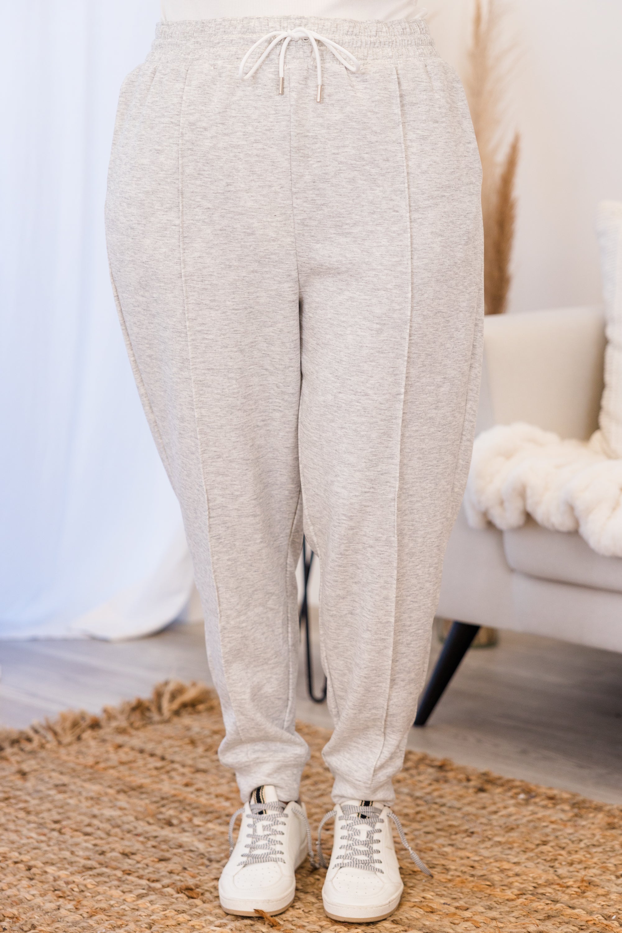 Staying In Jogger, Heather Grey
