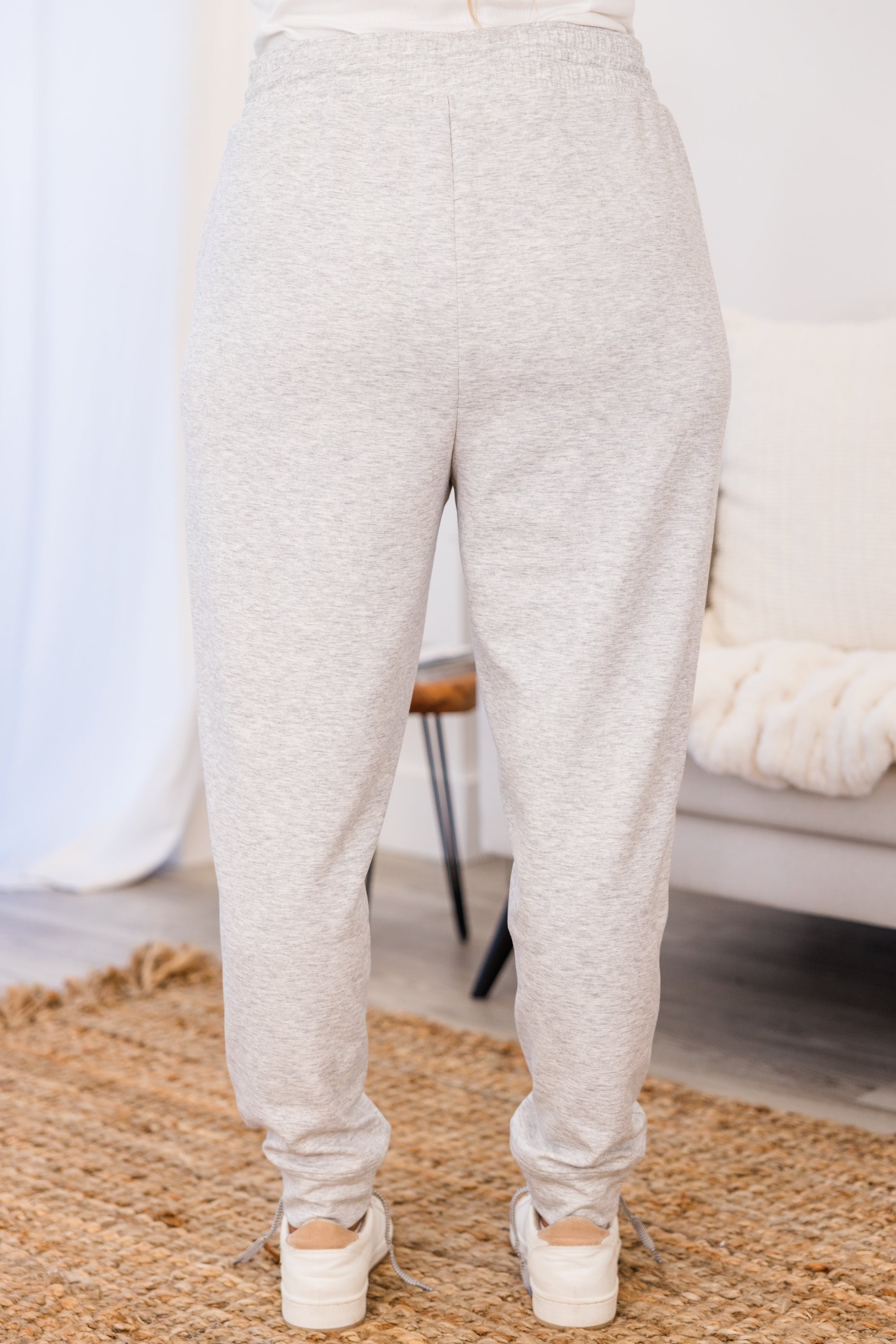 Staying In Jogger, Heather Grey