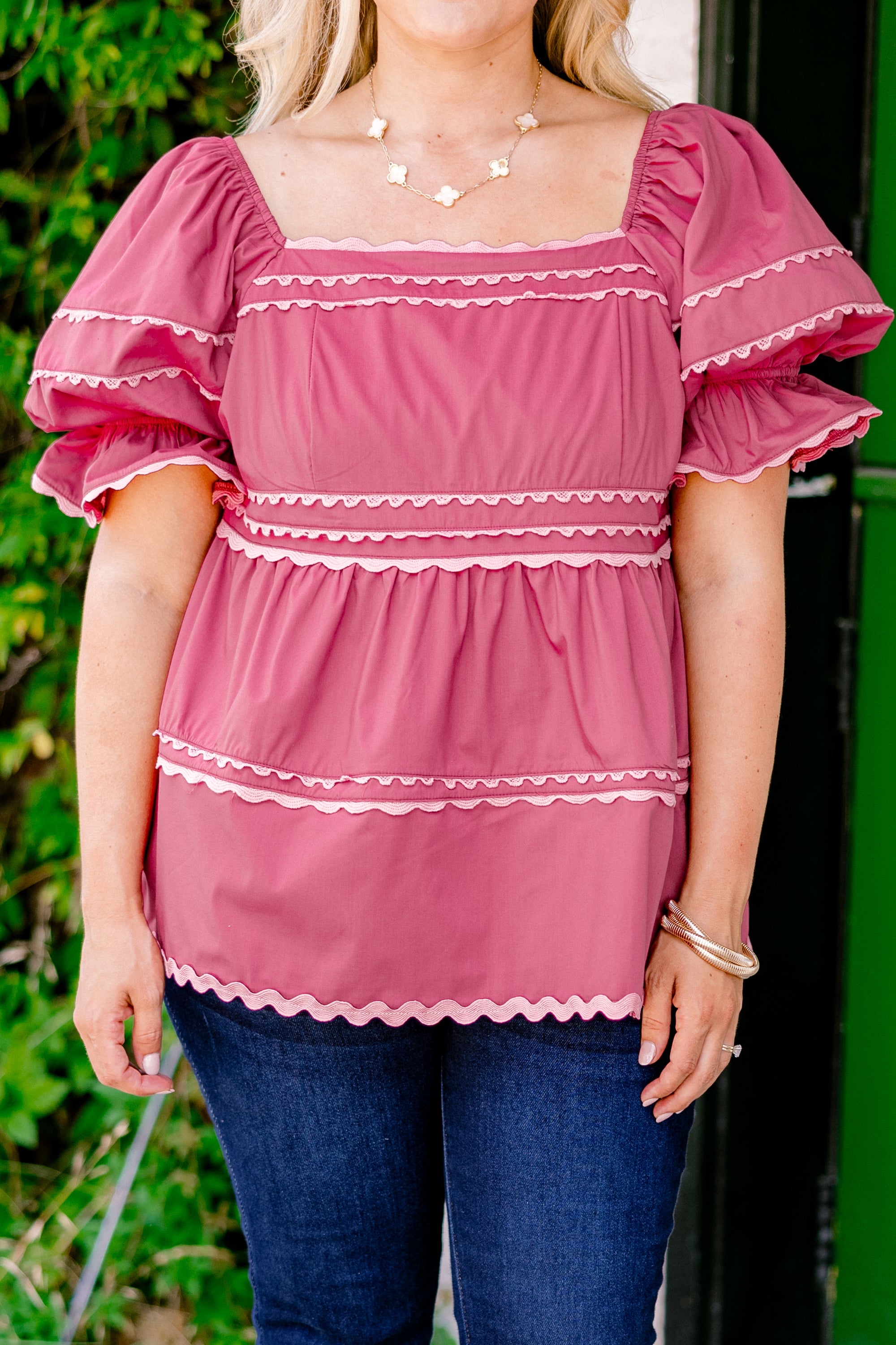 Stellar Beauty Top, Pink