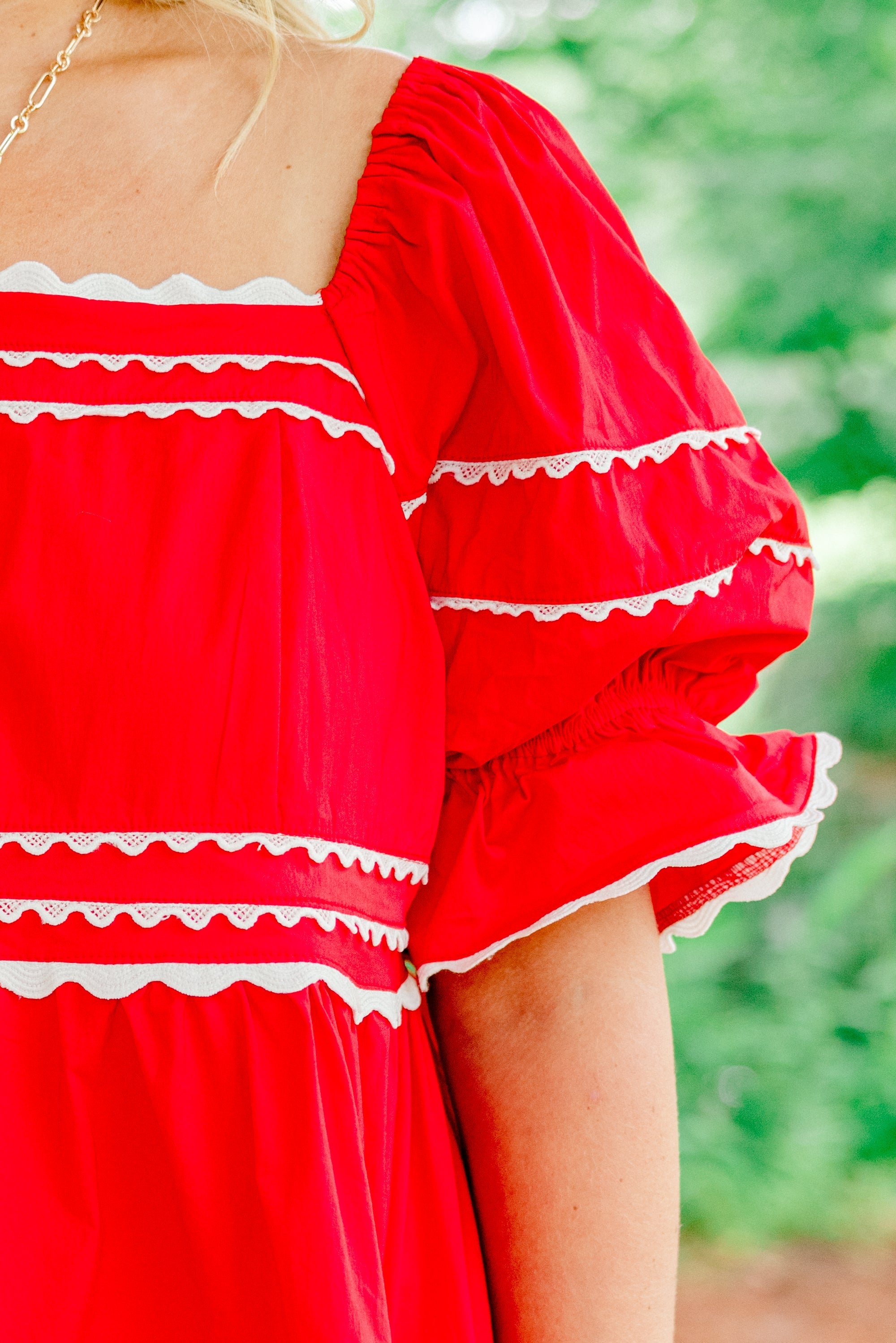 Stellar Beauty Top, Red