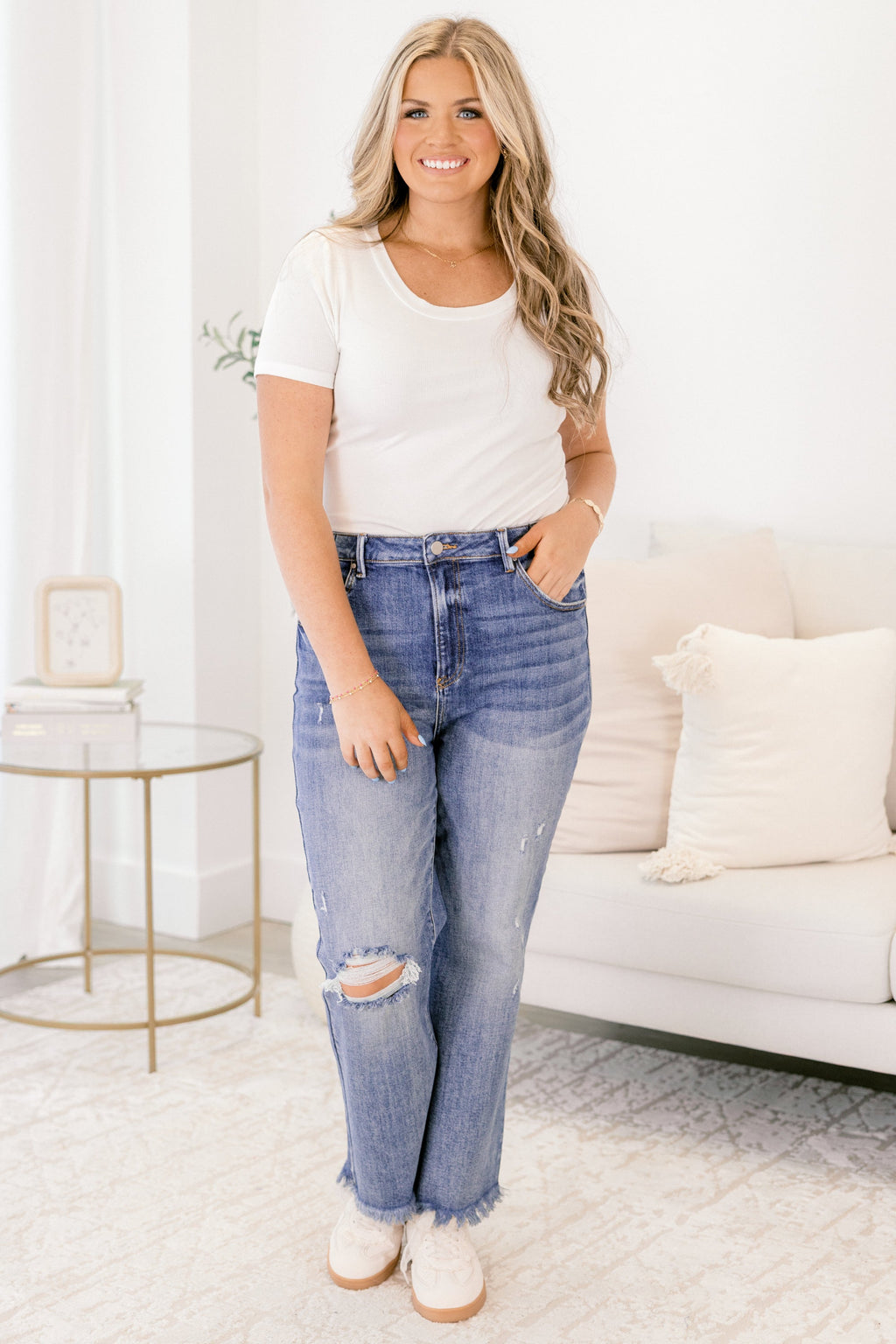 Step By Step Jeans, Dark Wash